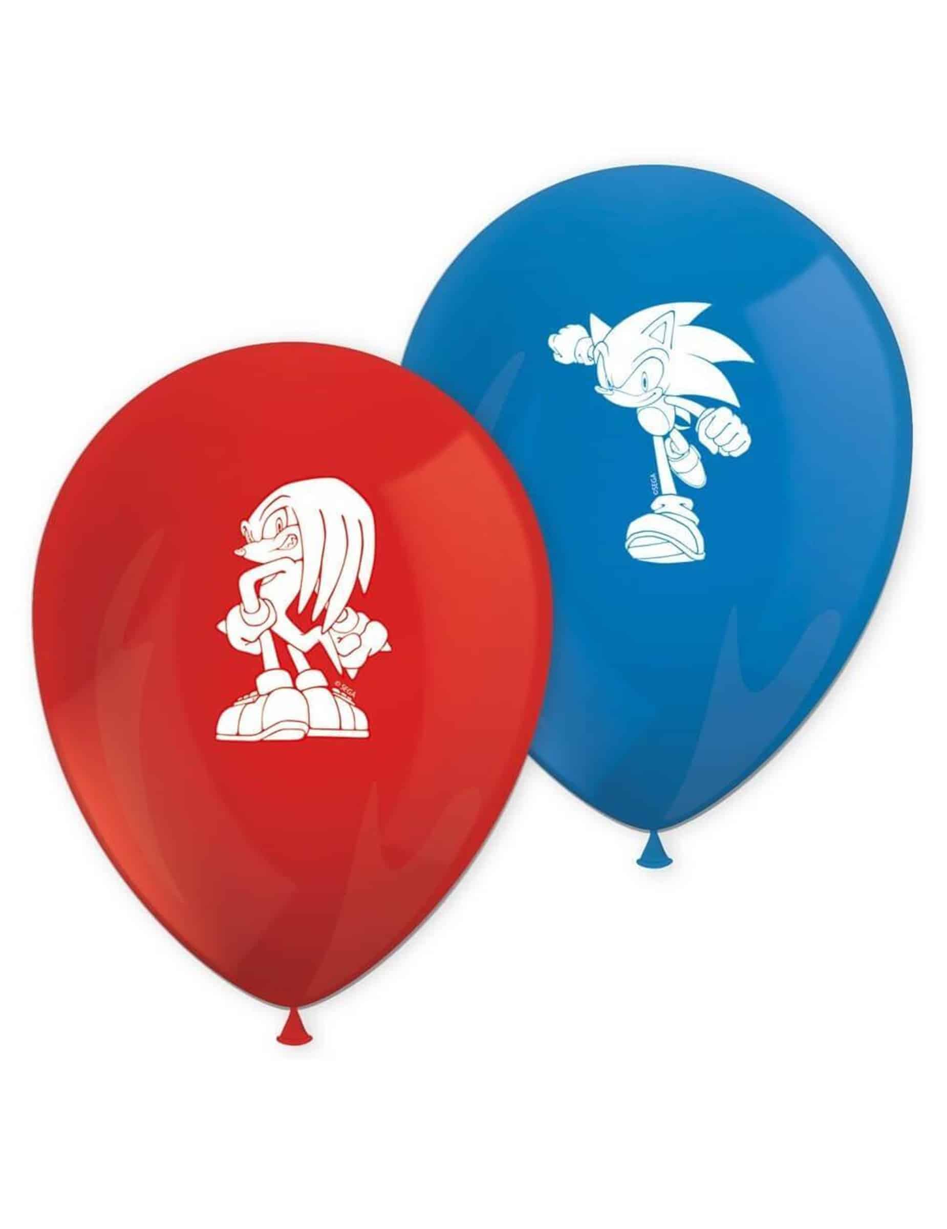 8 Sonic Latexballons