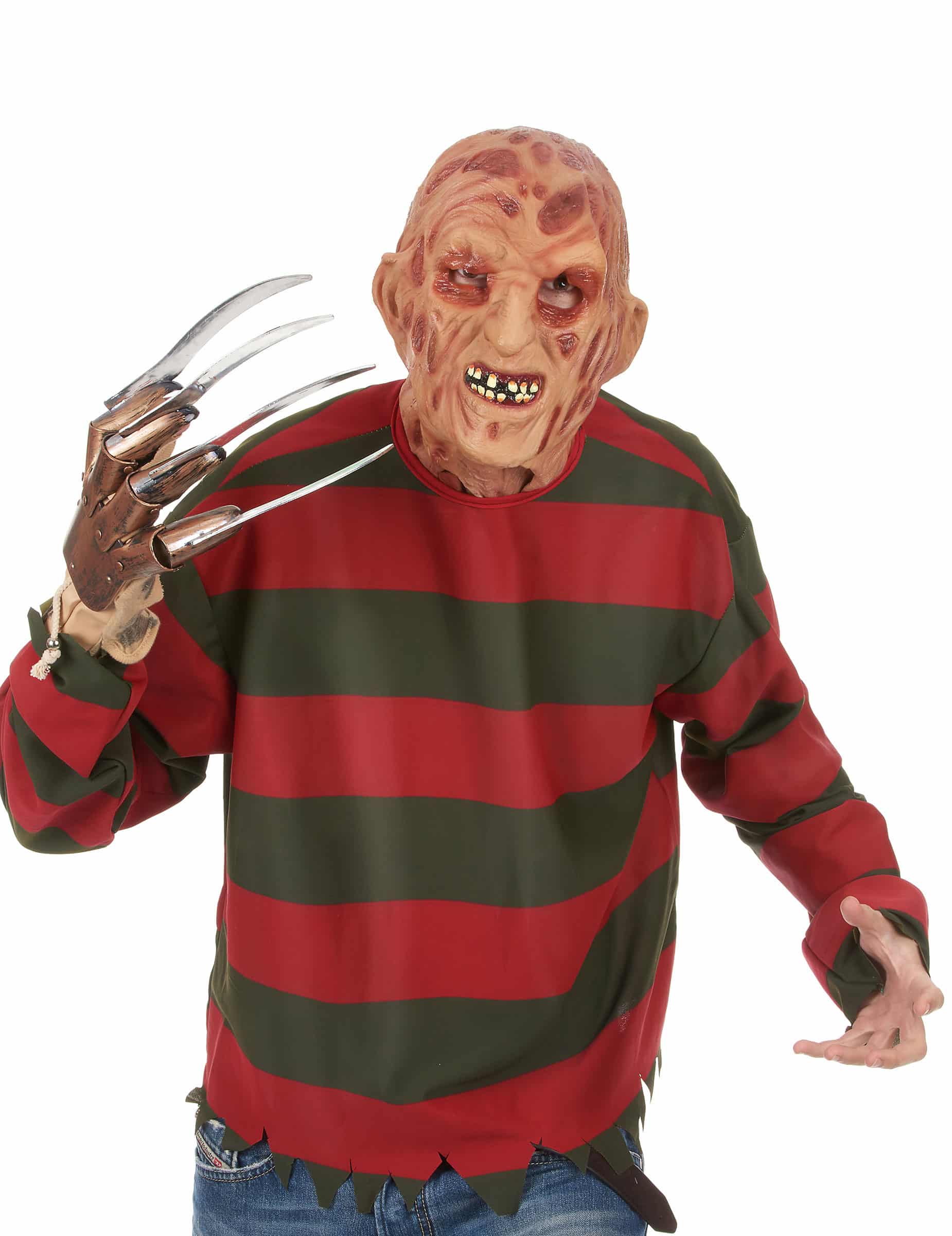 A Nightmare on Elmstreet Freddy Krueger-Maske Lizenzartikel beige