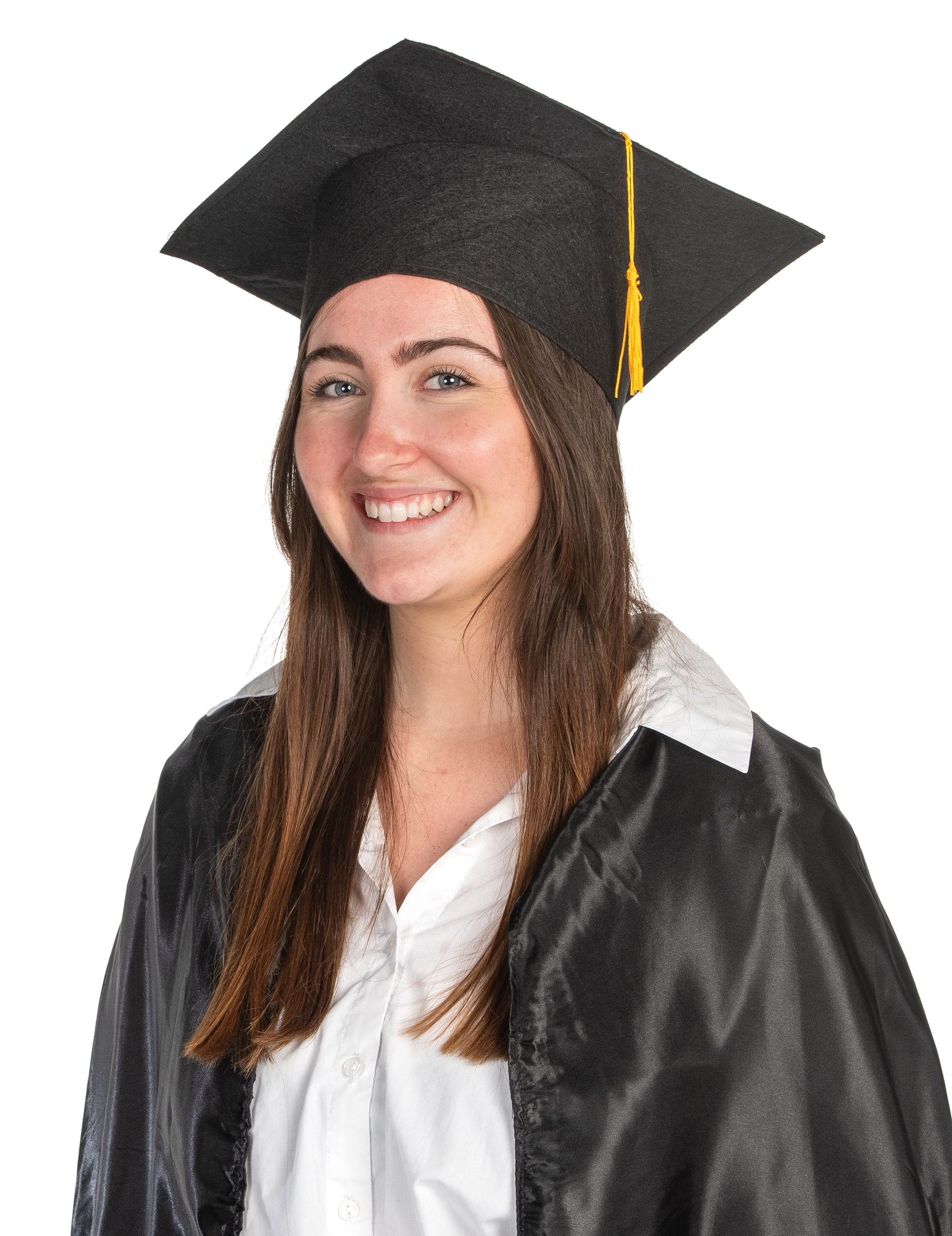 Absolventenhut Diplomand schwarz