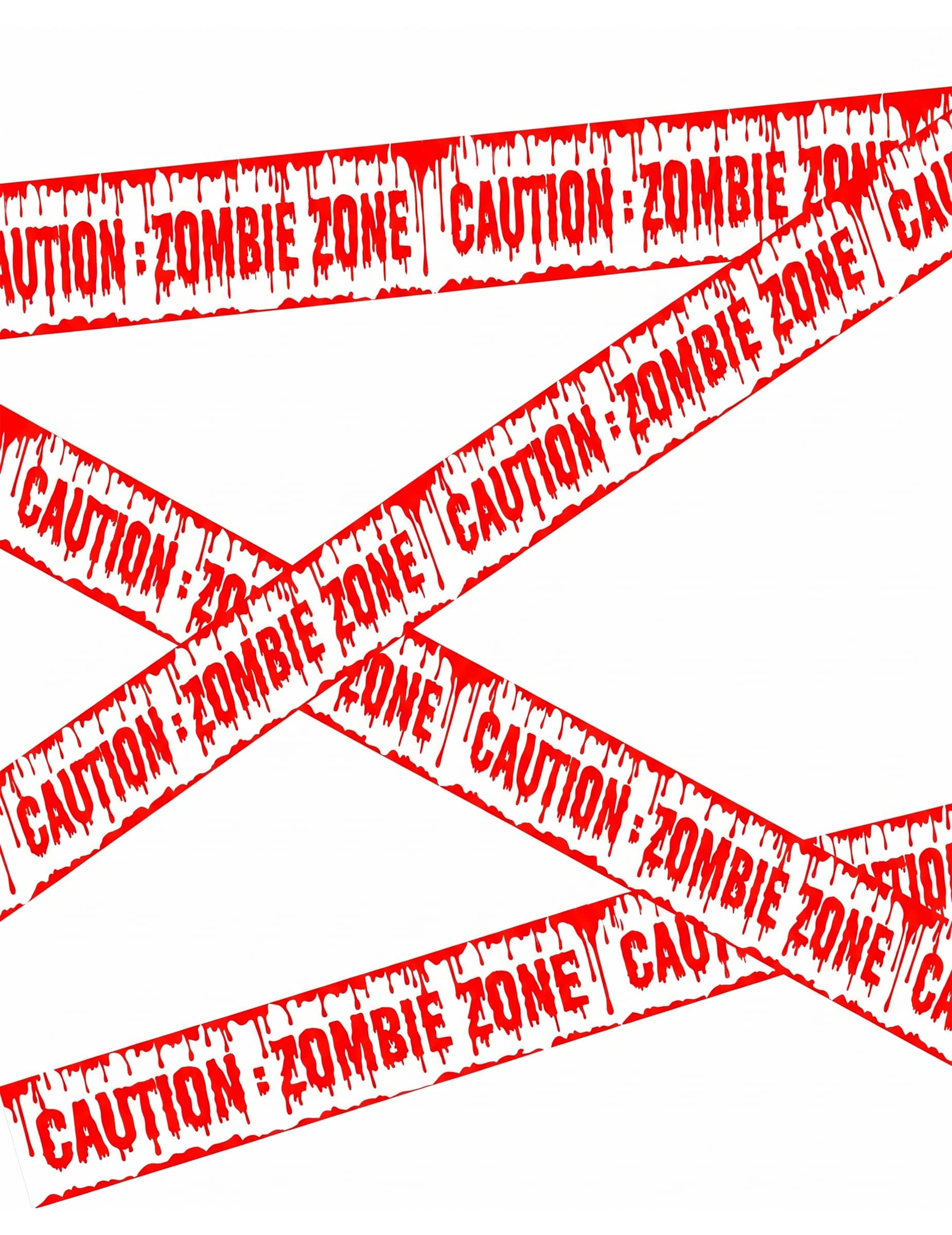 Absperrband Zombie Zone 6m
