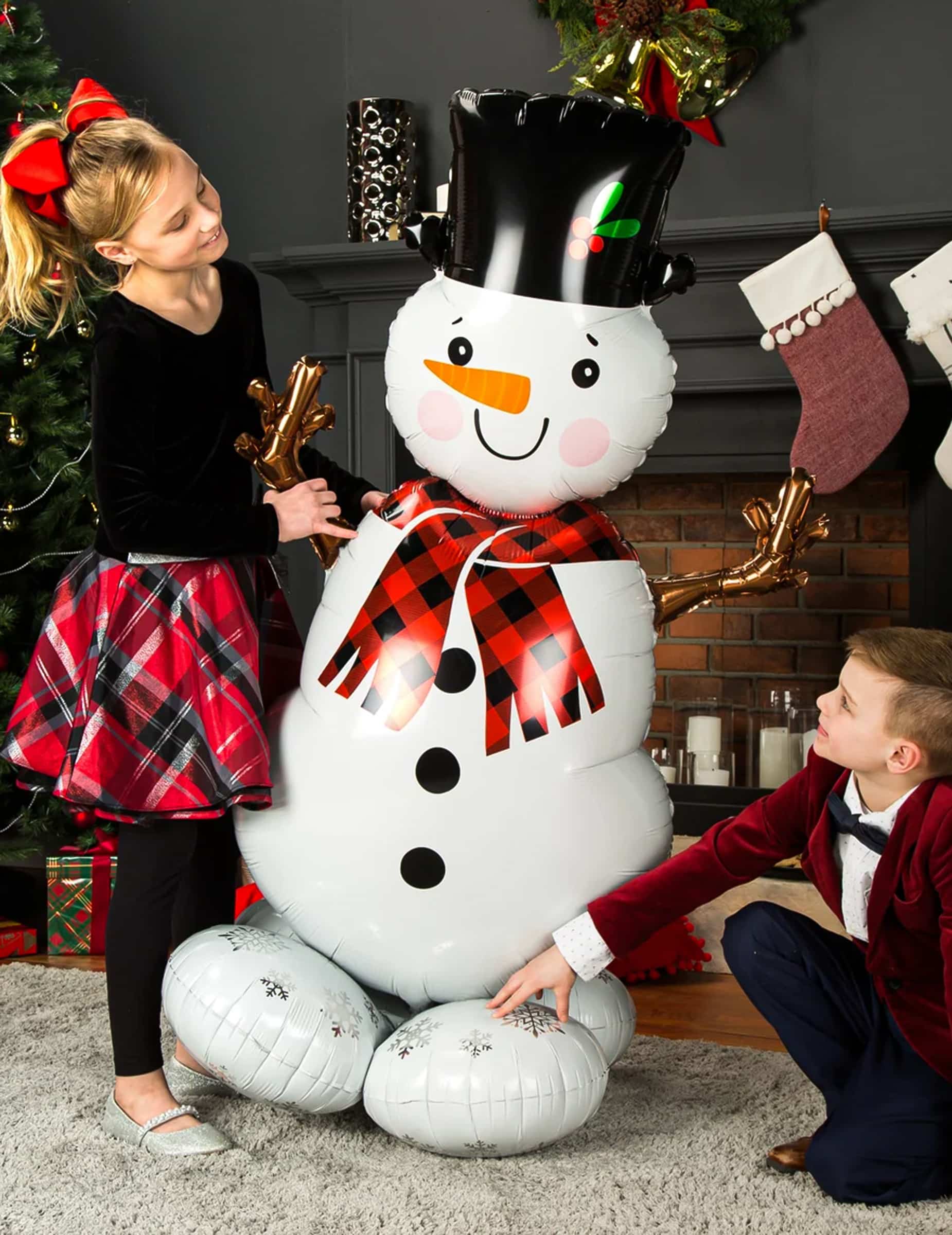 AirLoonz Ballon Schneemann 88 x 139 cm