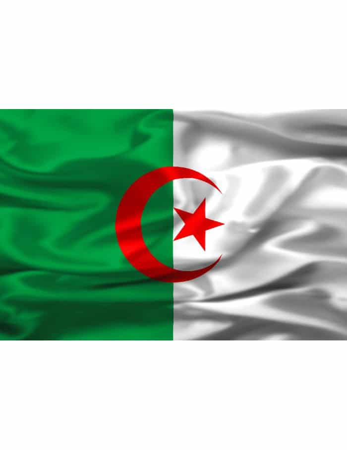 Algerien Fanflagge