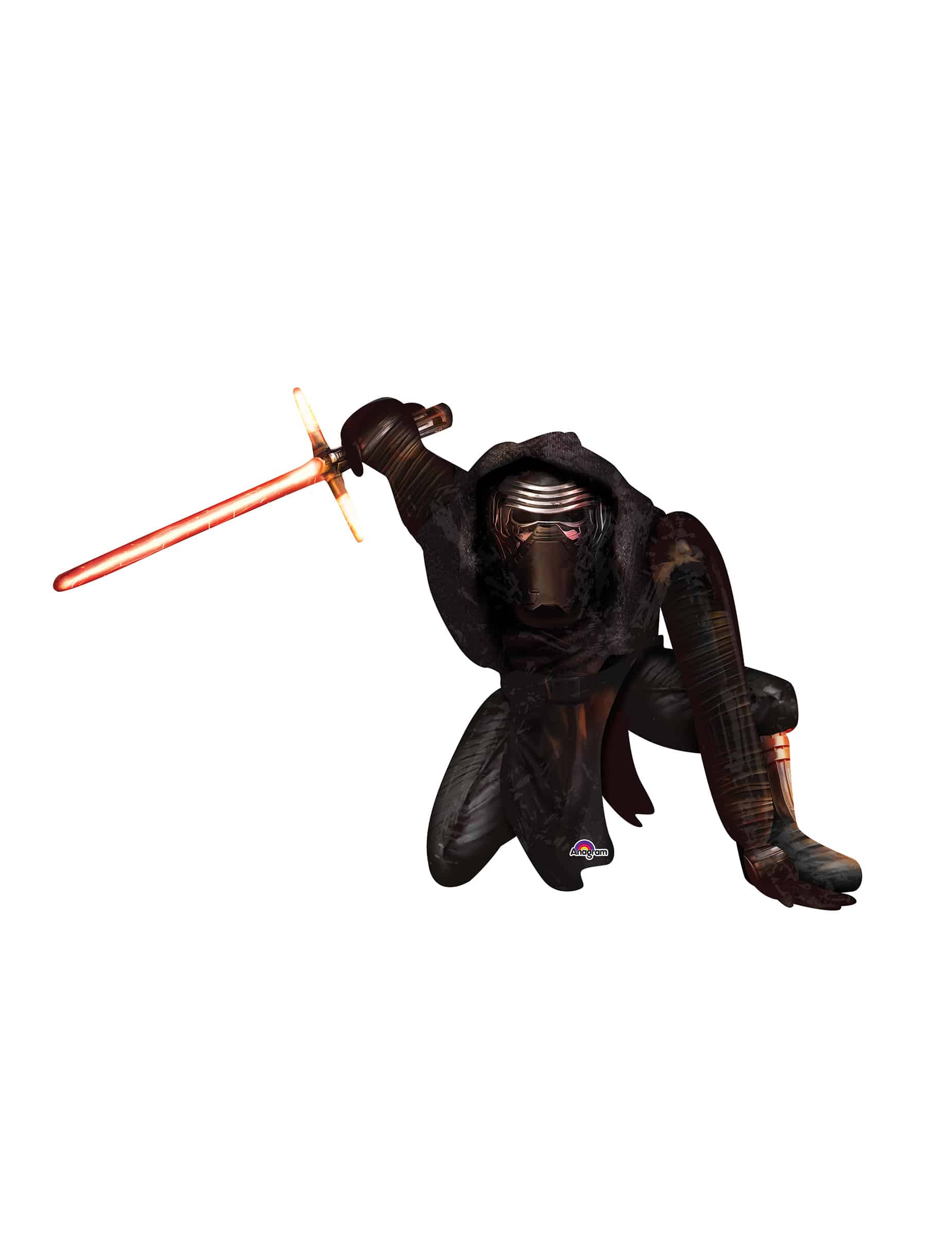 Alu-Luftballon Star Wars VII - Kylo Ren XXL Dekoration mehrfahrbig 177 x 104 cm