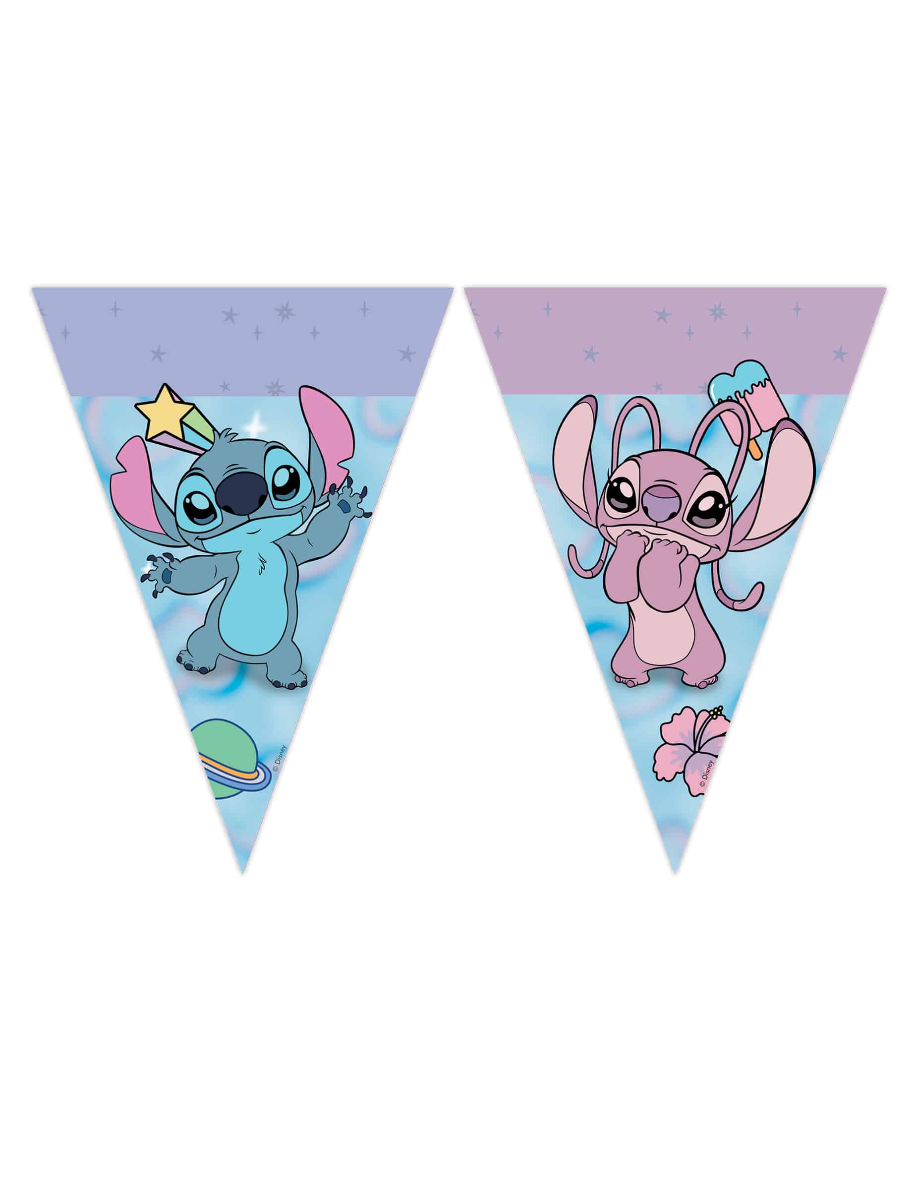 Angel und Stitch Wimpelkette 230 cm