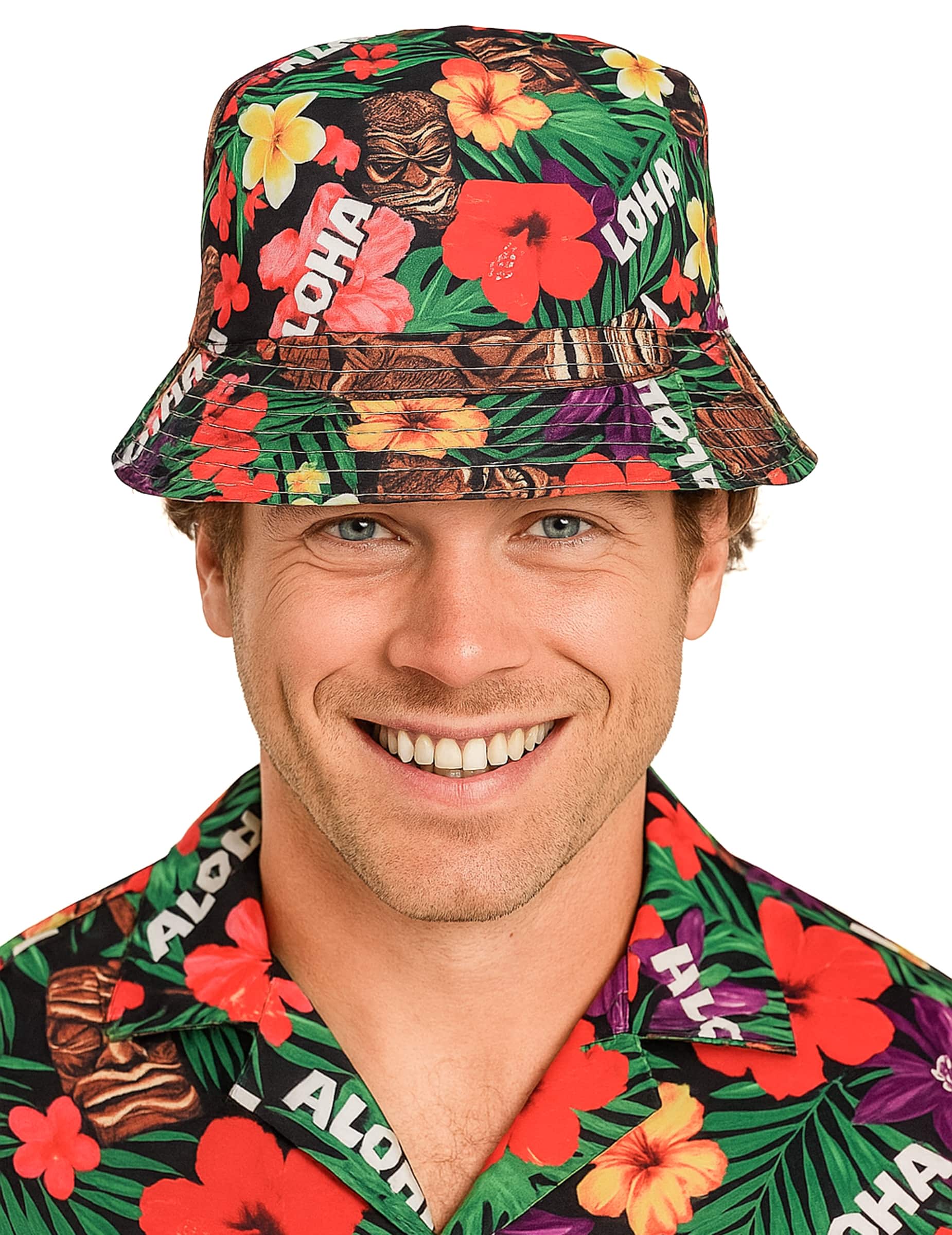 Anglerhut Hawaii Aloha für Erwachsene