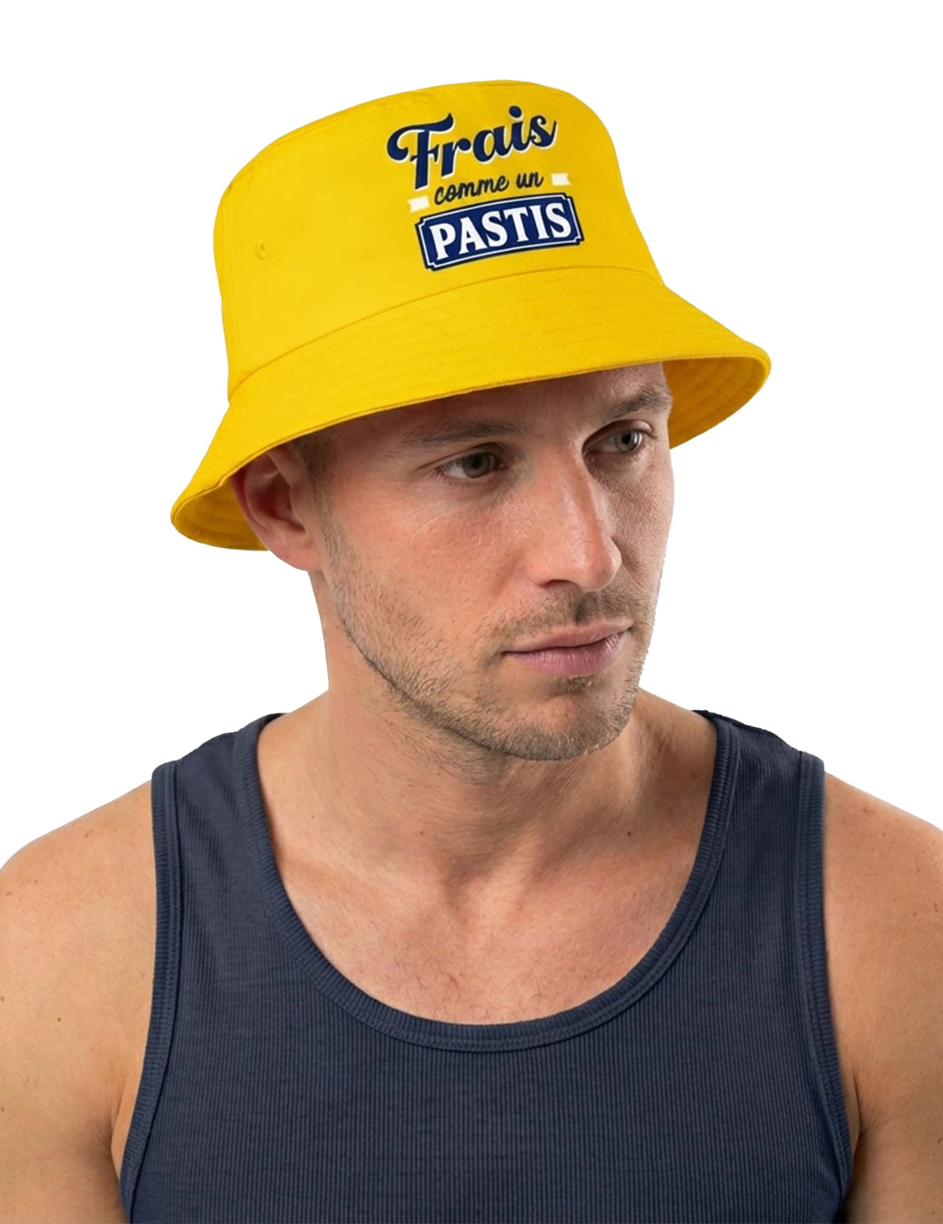 Anglerhut Pastis Bob für Erwachsene gelb