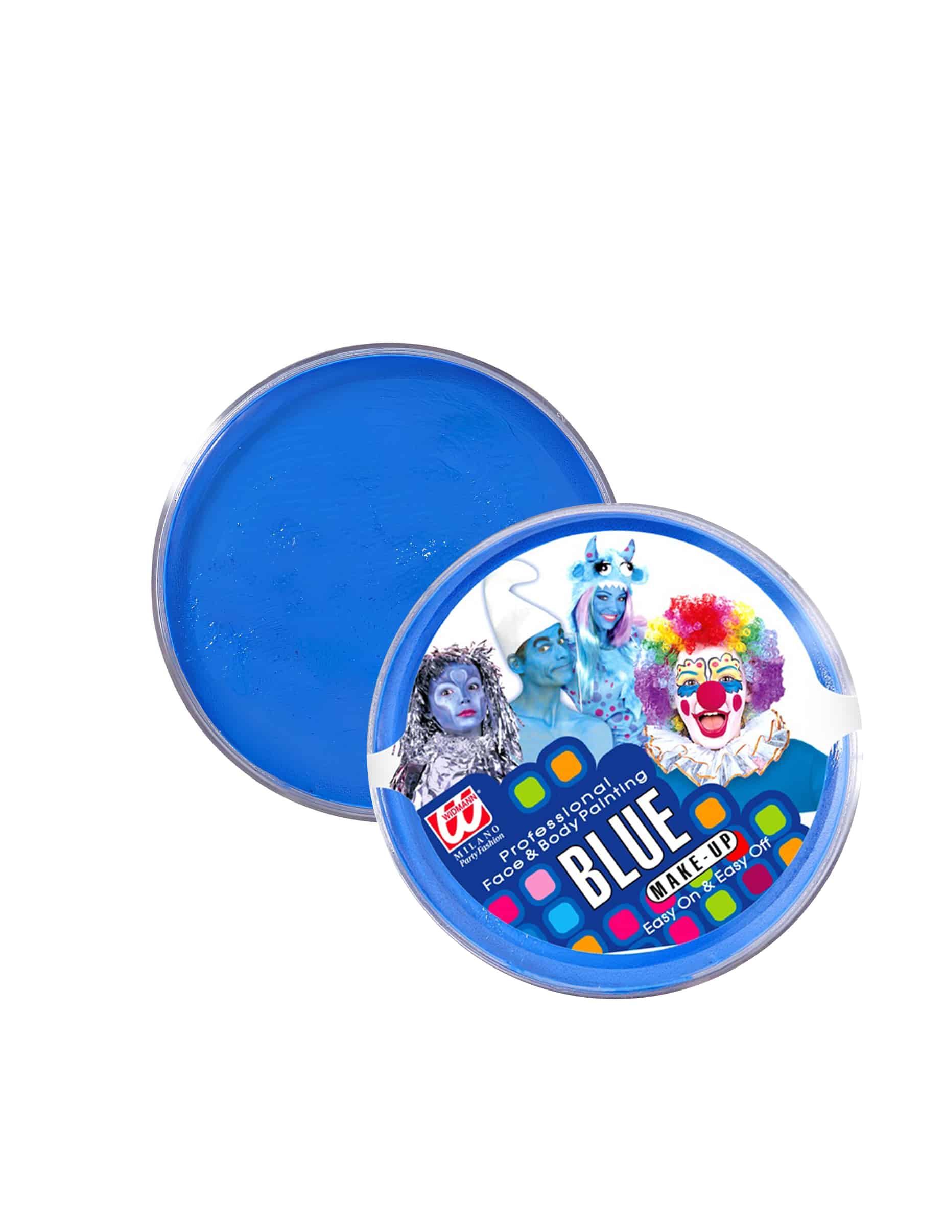 Aqua Makeup in der Dose Schminke blau 14g