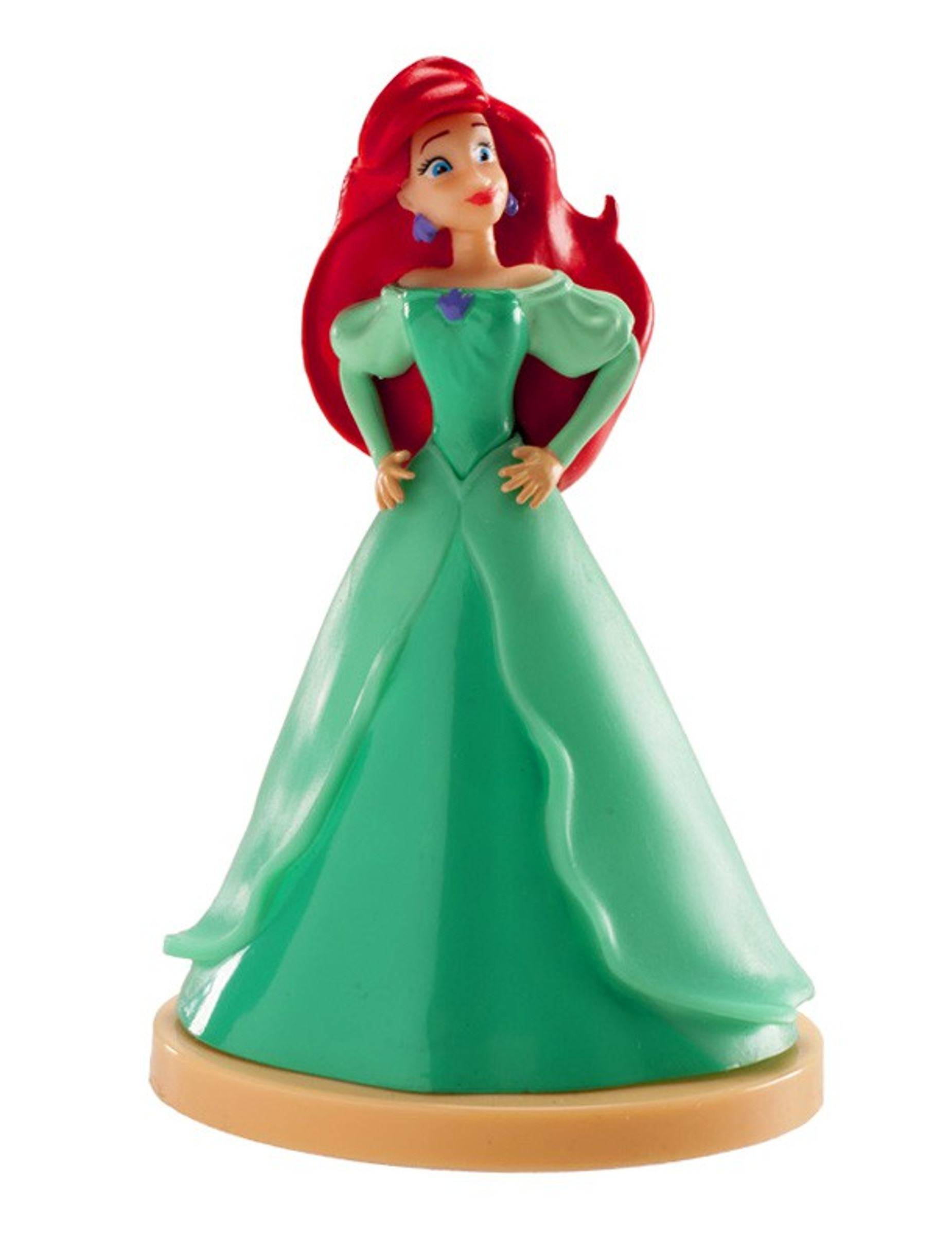 Arielle-Figur Dekofigur türkis-rot 8cm