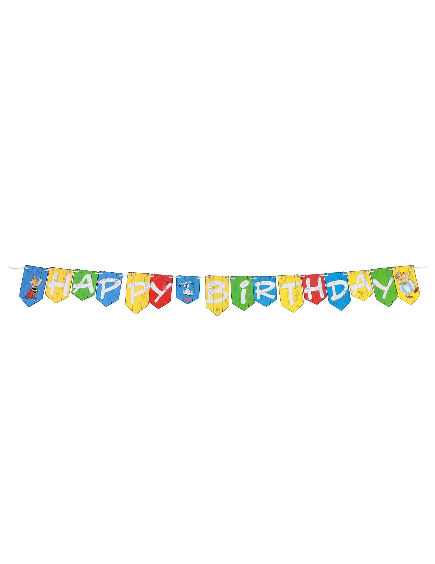 Asterix Happy Birthday Girland 200x19 cm