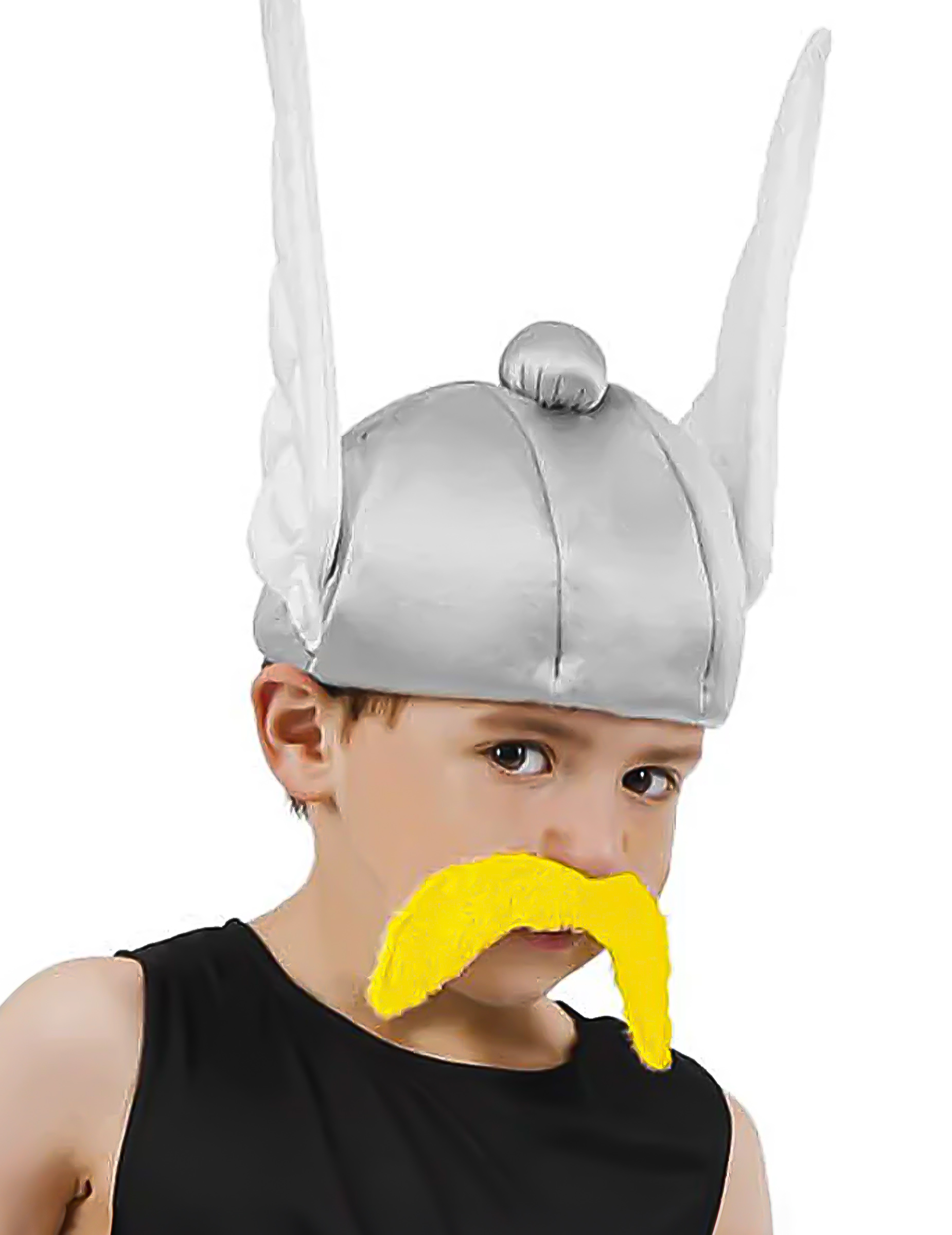 Asterix-Kinderhelm Lizenzartikel grau