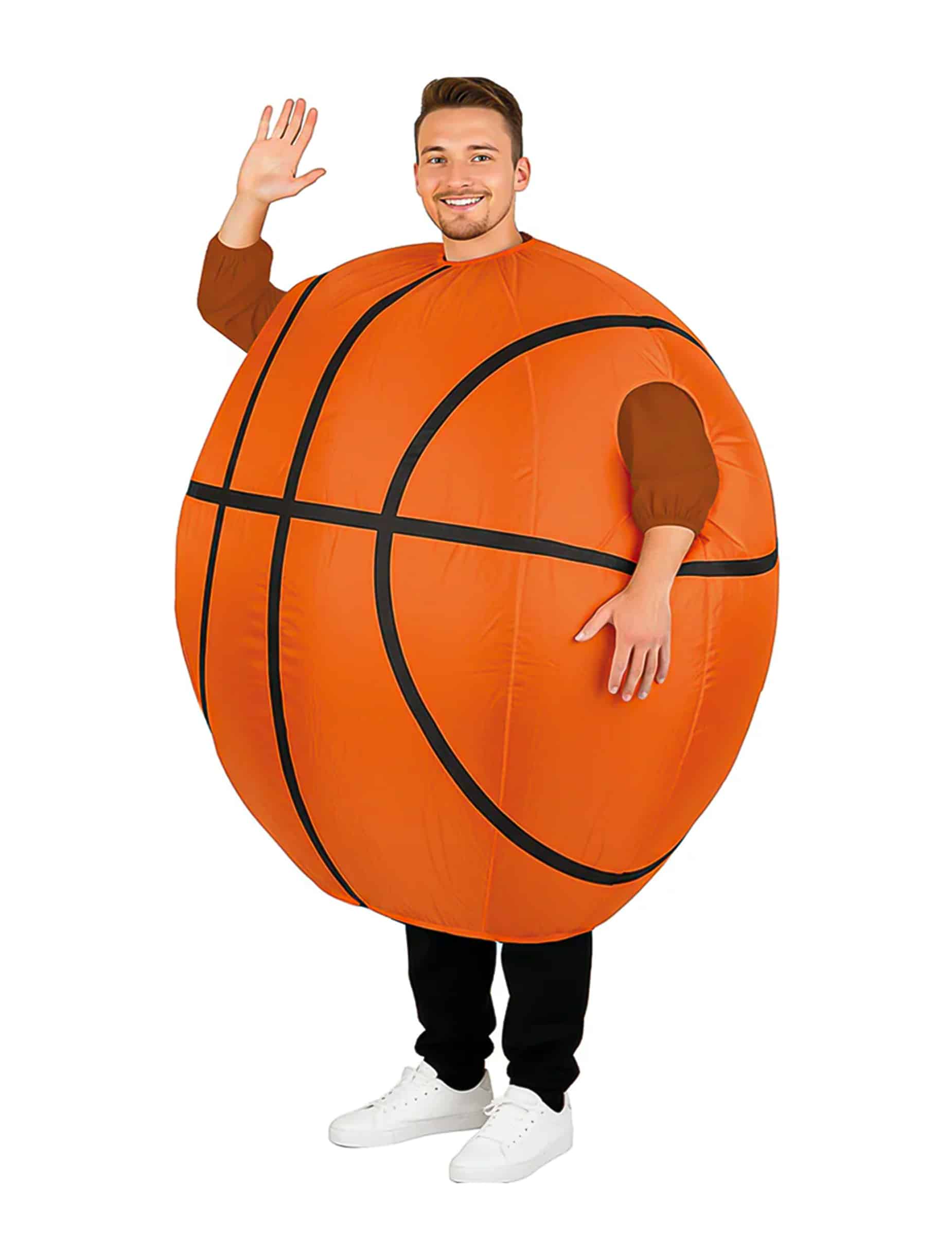 Aufblasbares Basketball-Kostüm für Erwachsene