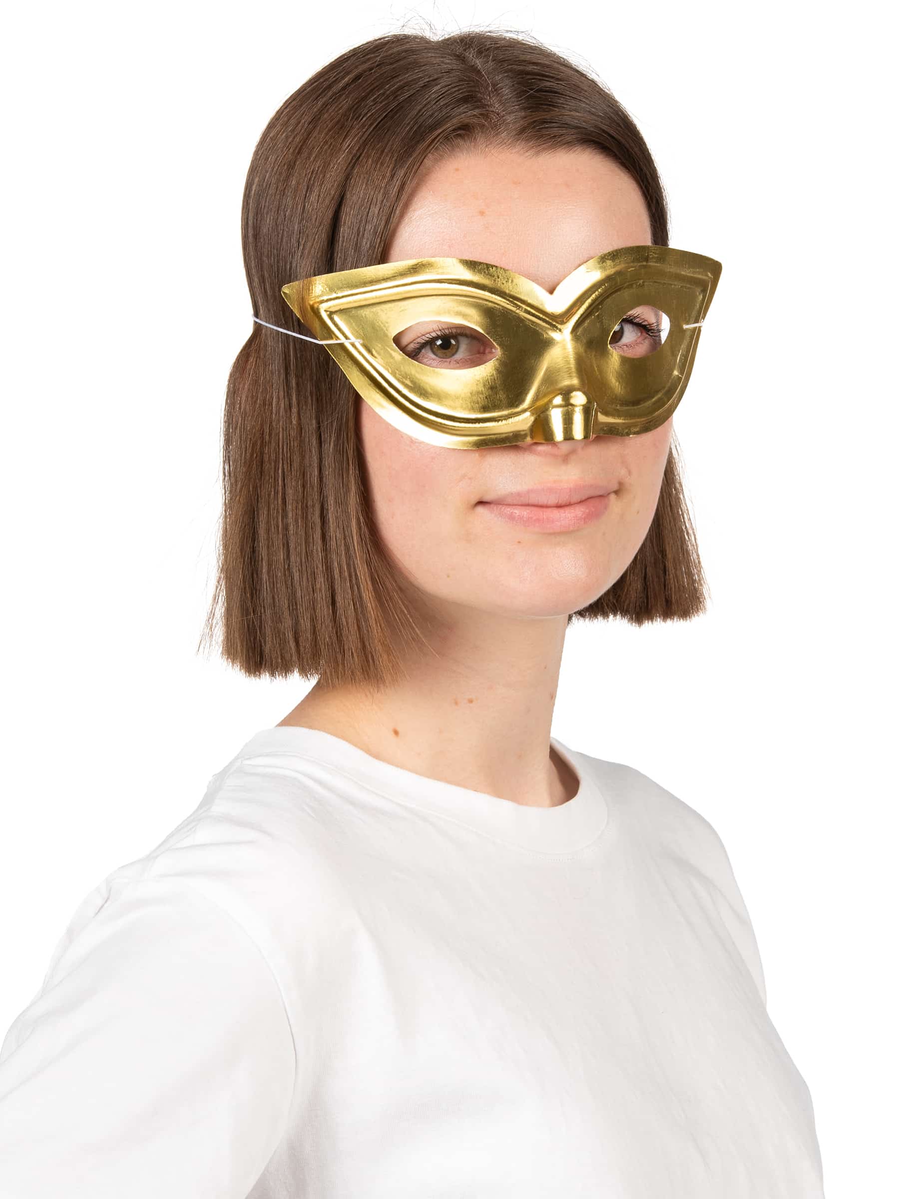 Augenmaske Gold Glitzer für Erwachsene