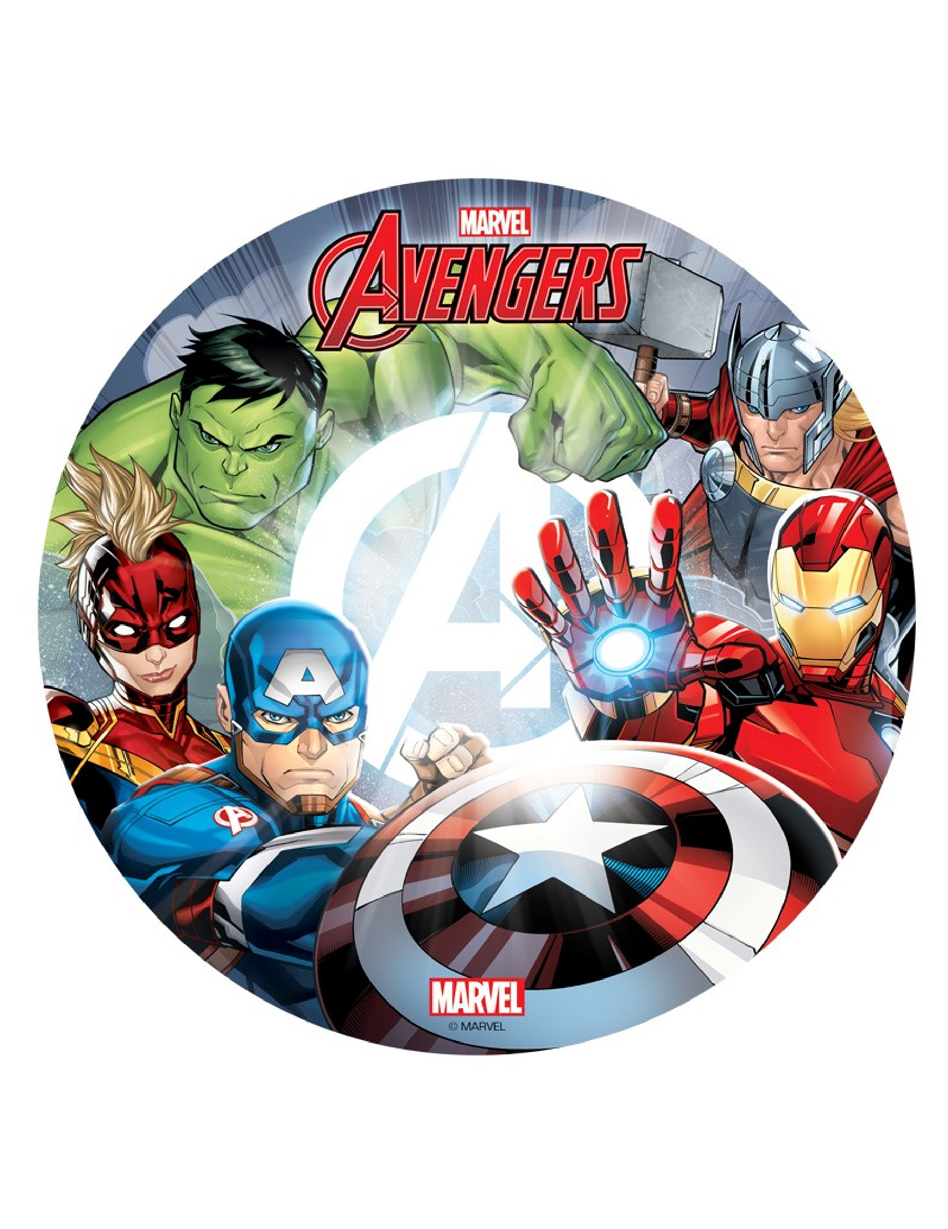 Avengers Tortenaufleger 20 cm