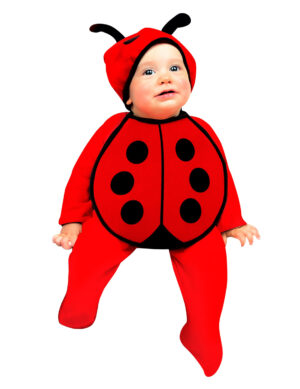 Baby Marienkäferchen Kostüm Set Babykostüm schwarz-rot