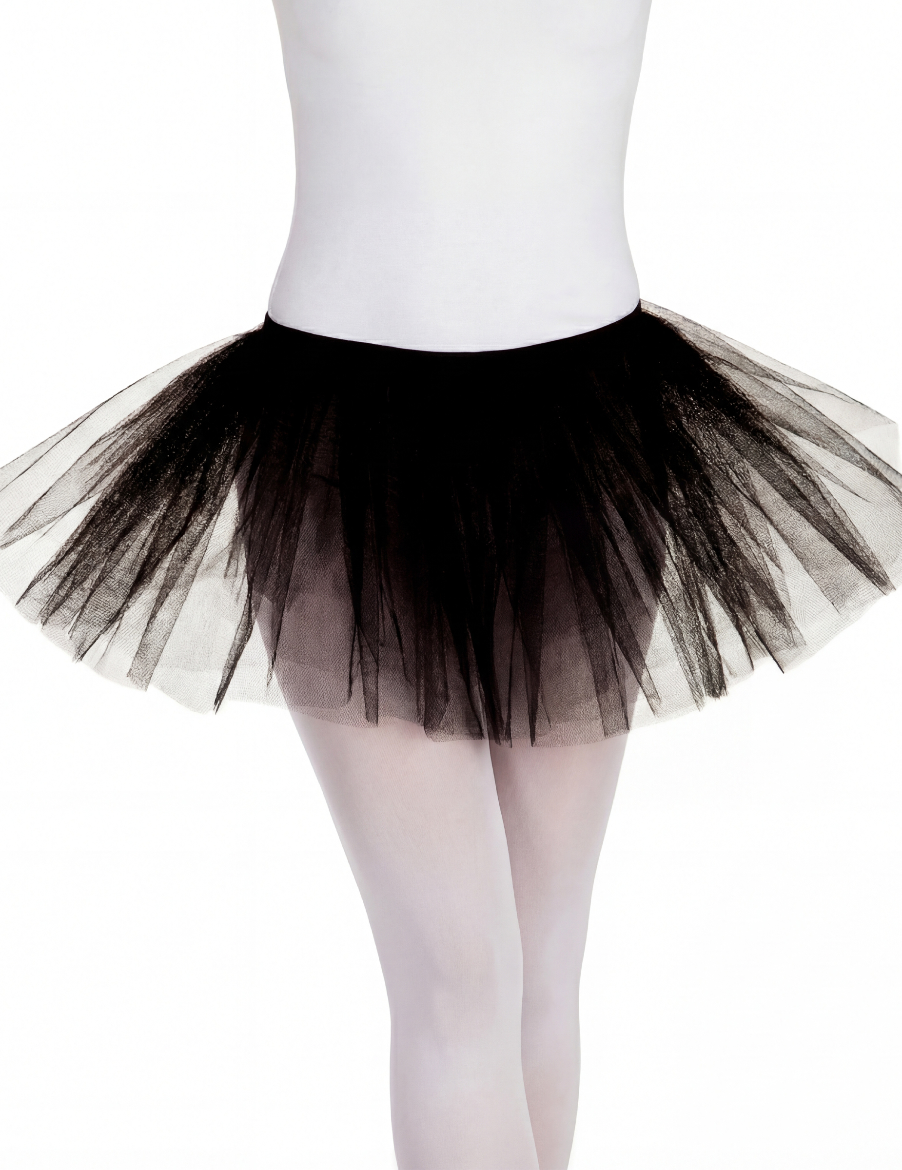 Ballettröckchen für Mädchen - schwarz