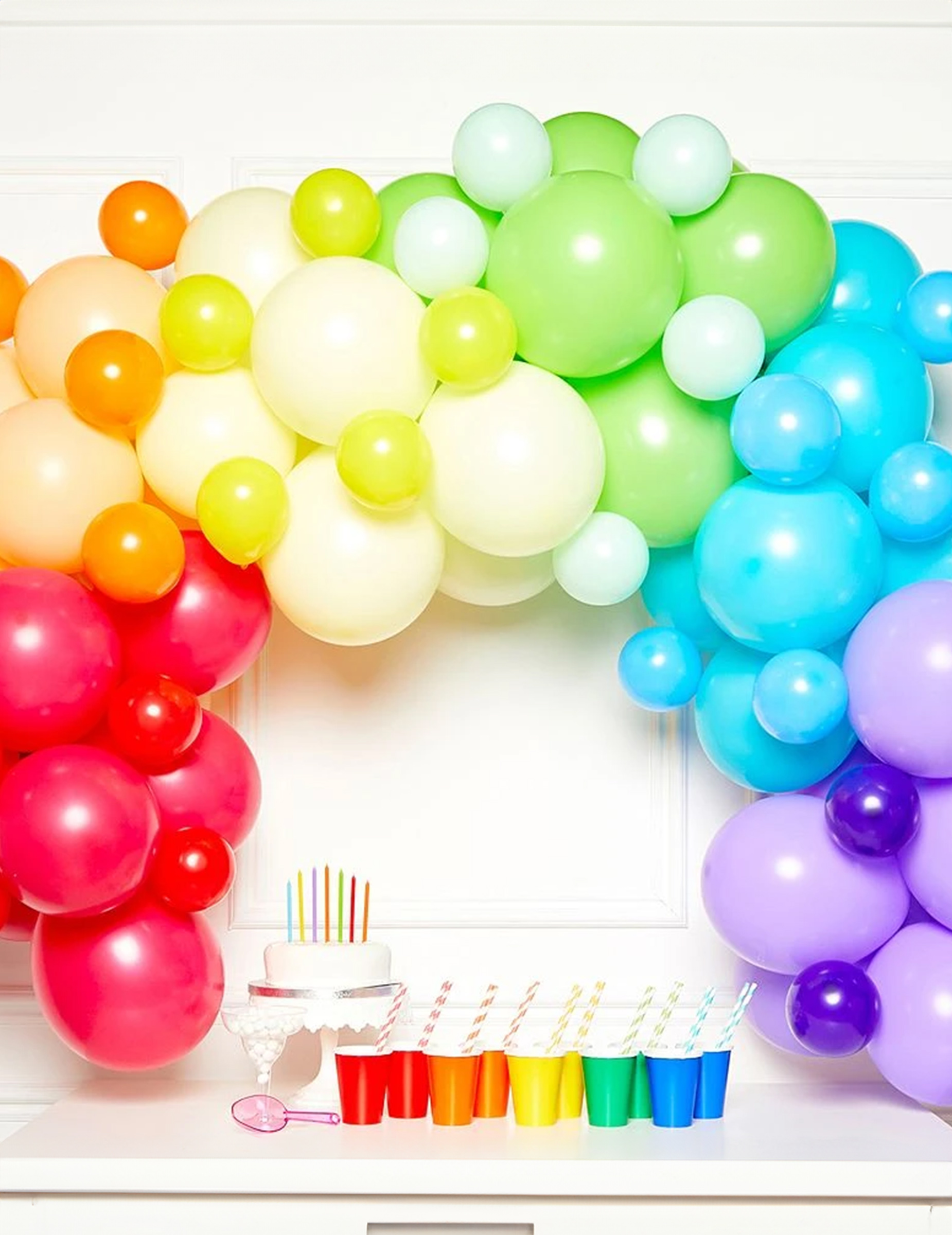 Ballonbogen Set 85 Luftballons bunt