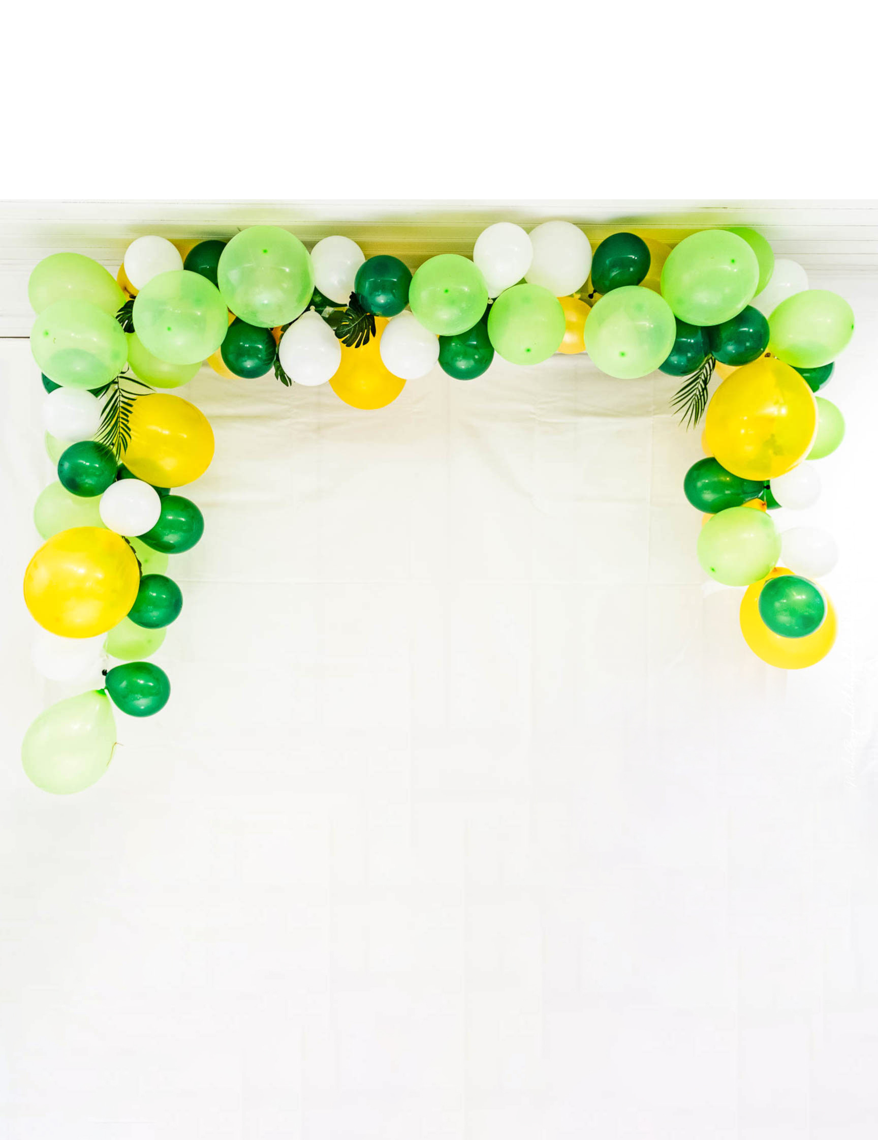 Ballonbogen Set Tropisch Kit arche mit 70 Ballons tropisch