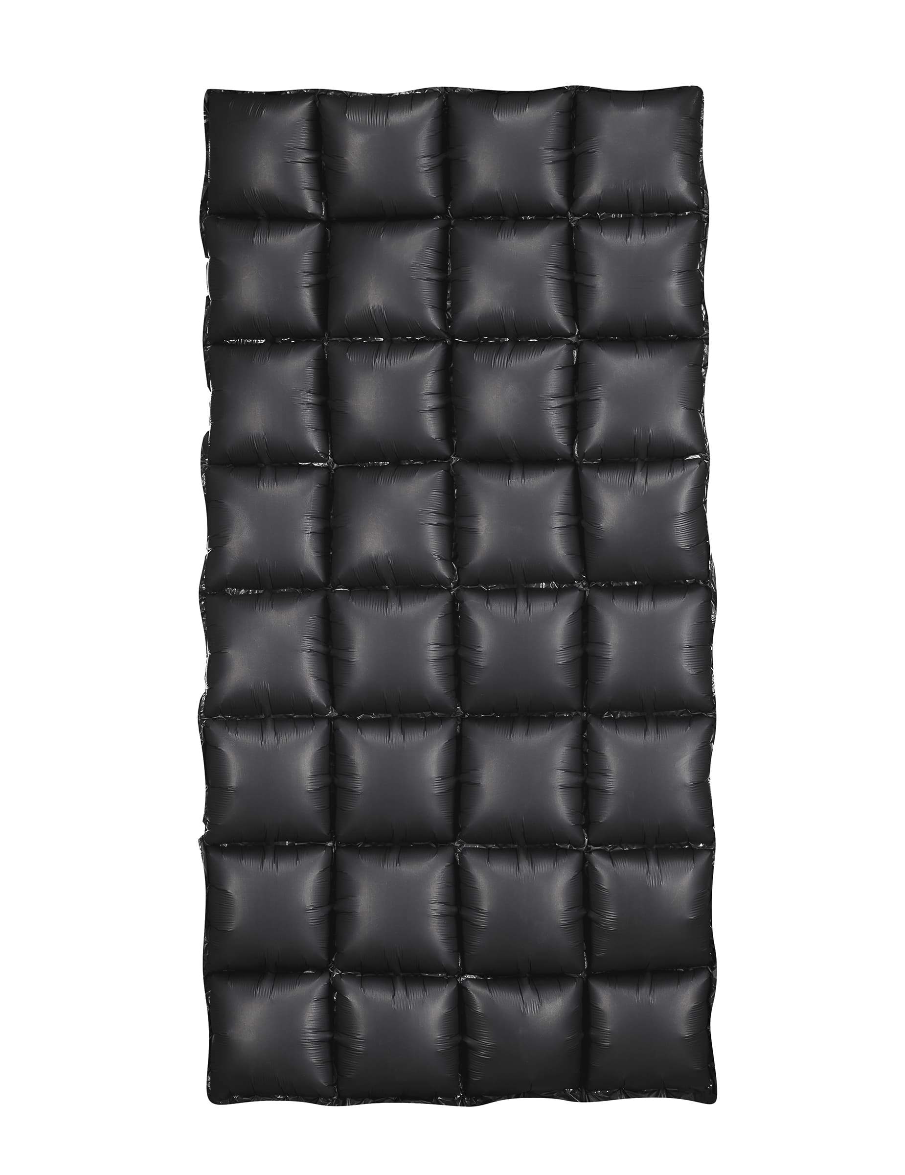 Ballonvorhang 110 x 55cm schwarz