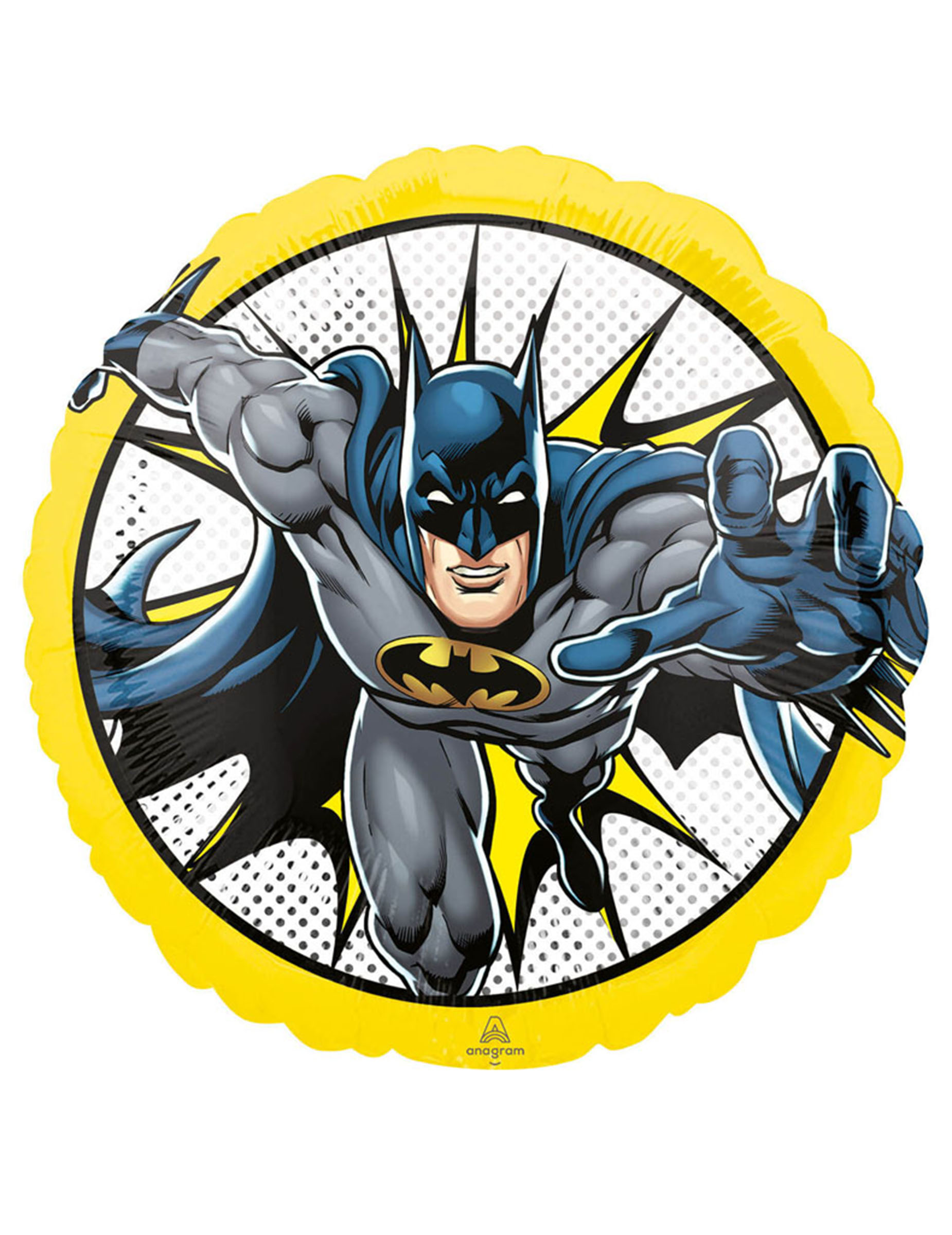 Batman Folienballon 43 cm - Helium oder Luft tauglich