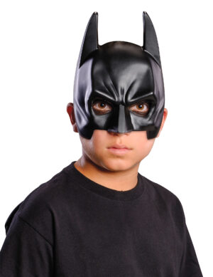 Batman-Halbmaske Jungen schwarz