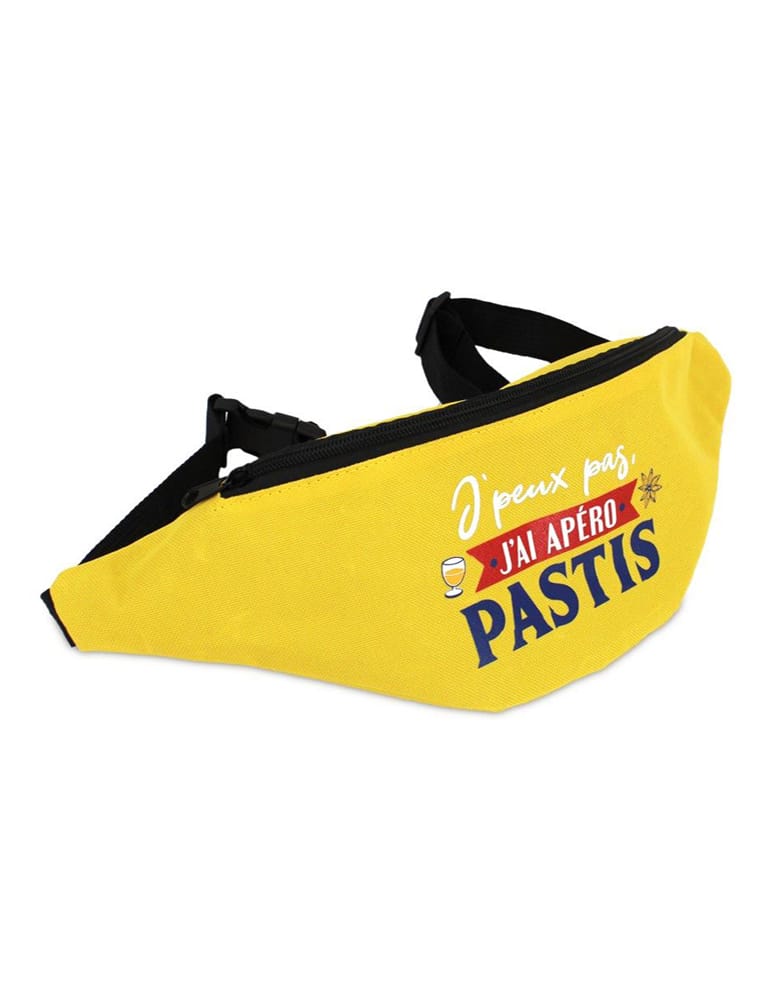 Bauchtasche Aperitif Pastis für Erwachsene gelb