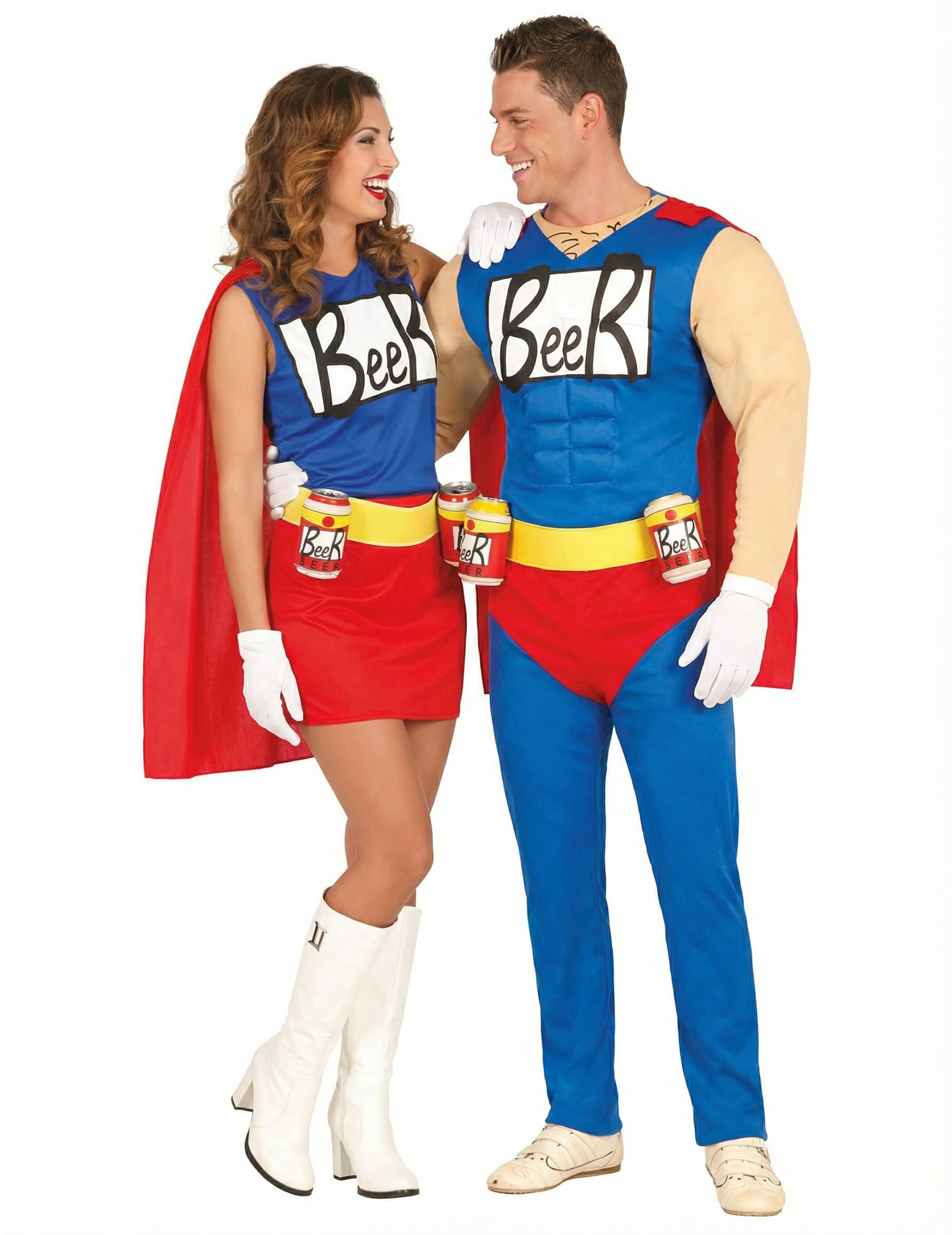 Beerman und Beerwoman Partnerkostüm für Erwachsene