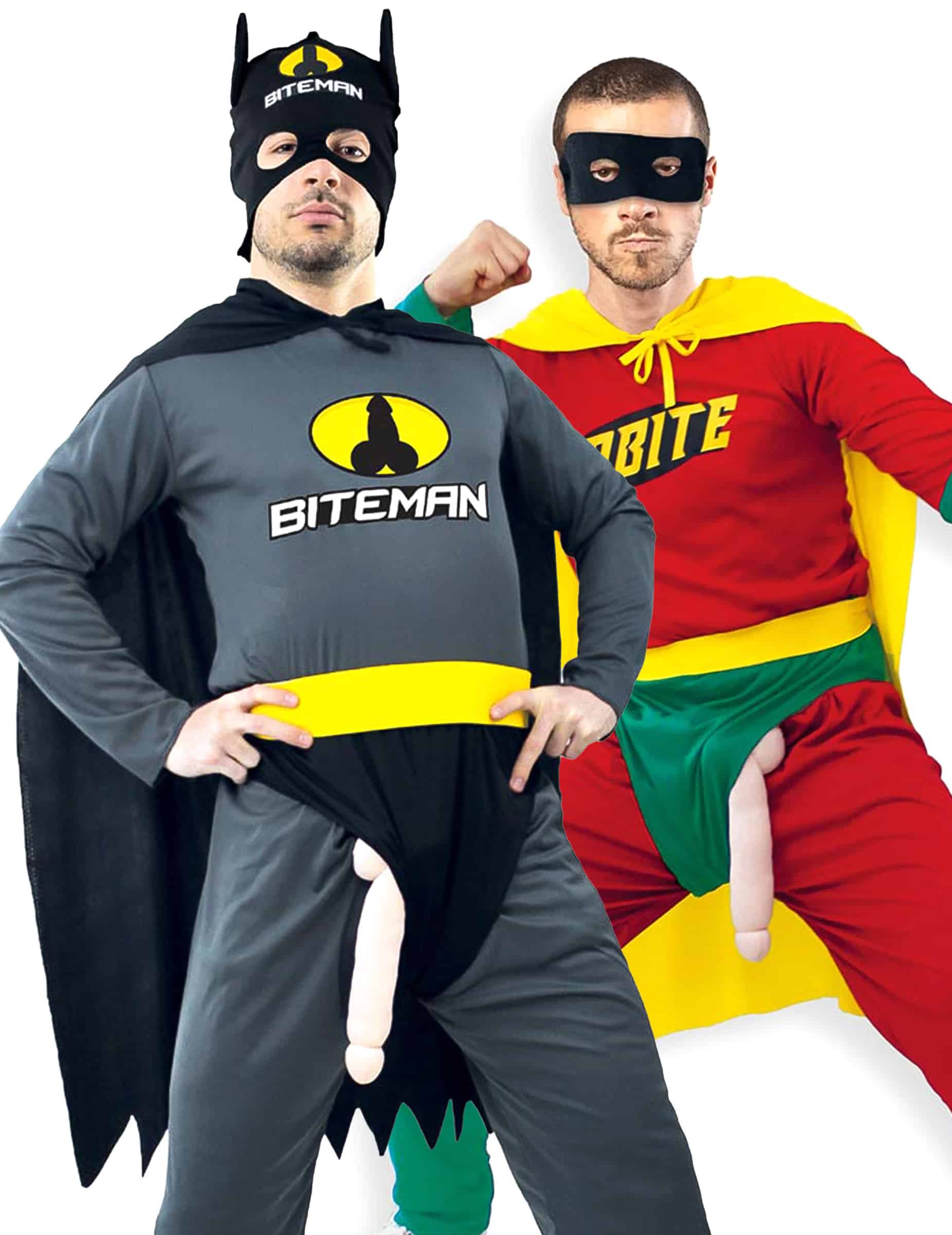 Biteman und Robite Partnerkostüm für Erwachsene
