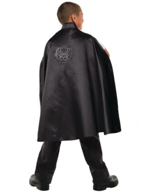 Black Panther Umhang für Kinder schwarz