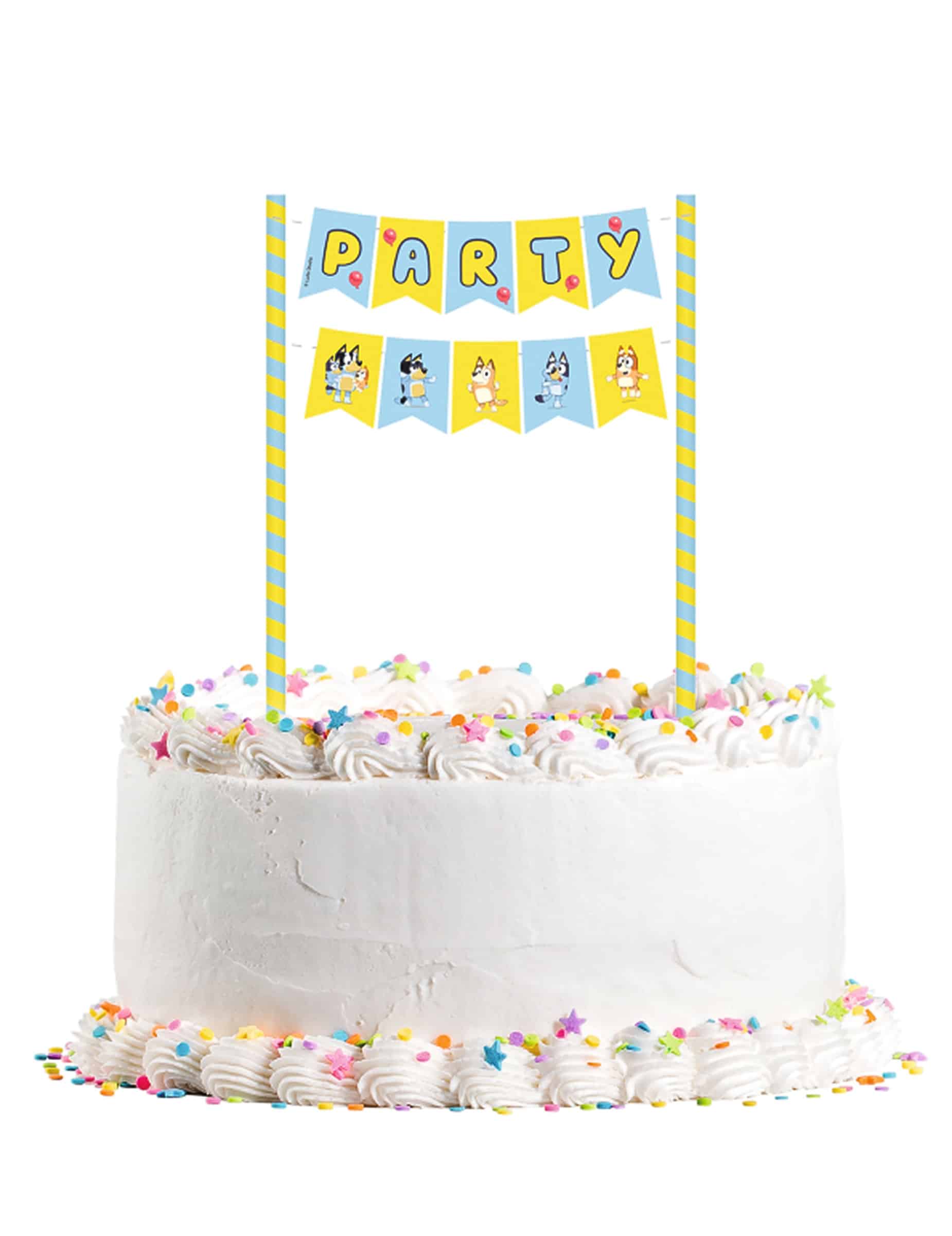 Bluey Cake Topper