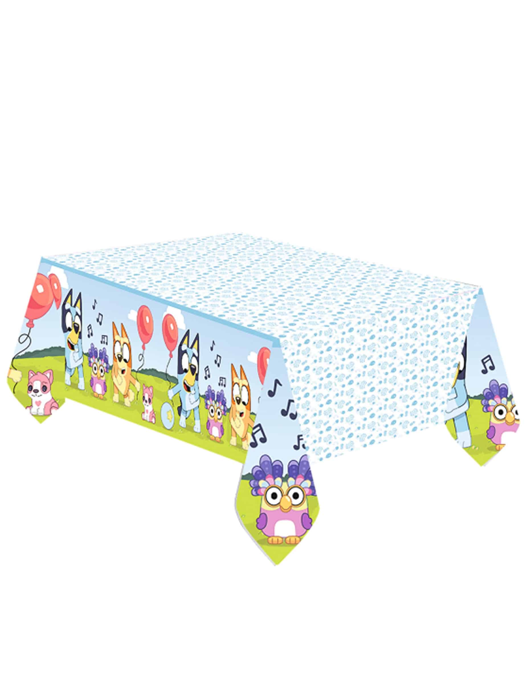 Bluey Papiertischdecke 120 x 180 cm Geburtstag Fest Feier