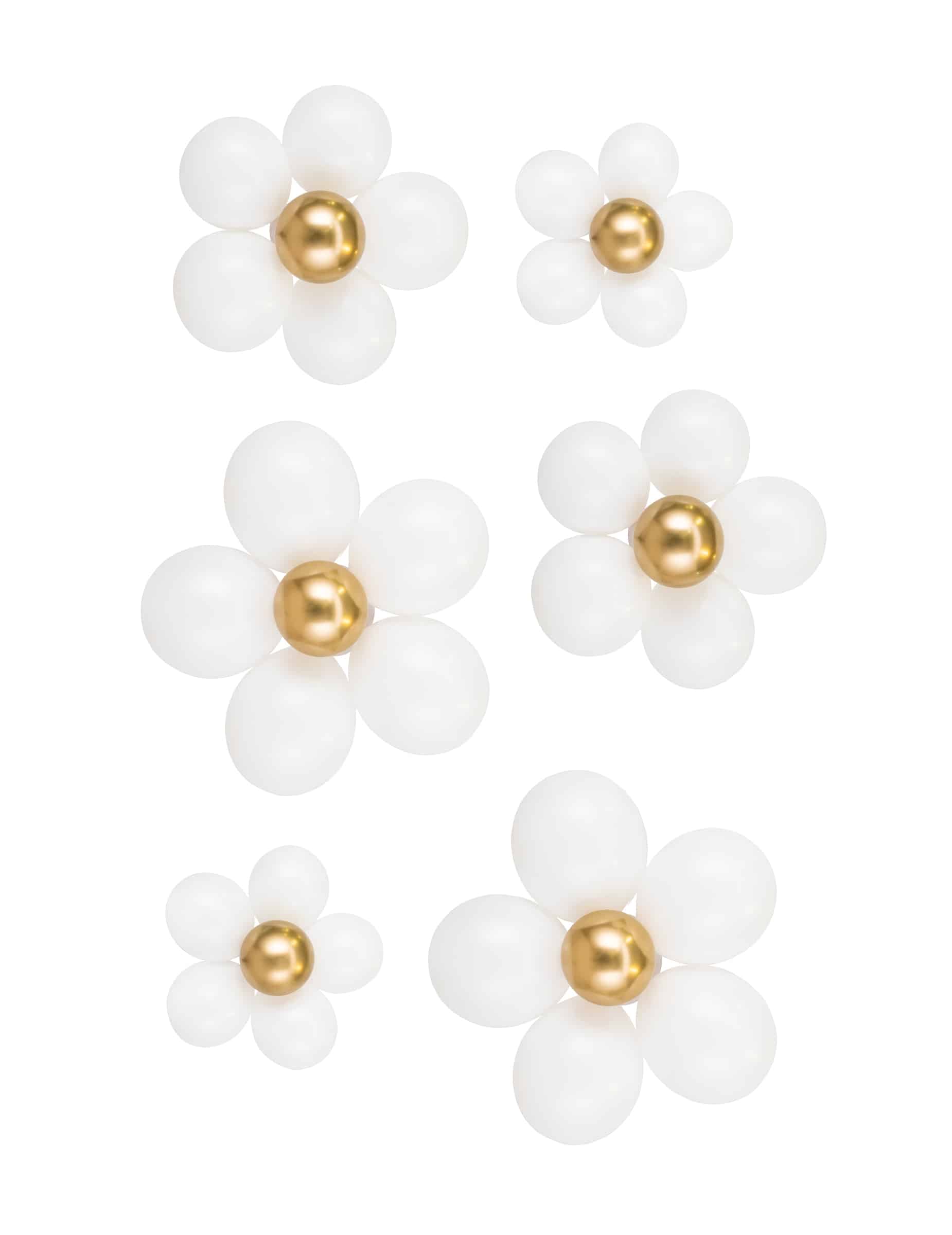 Blumen-Ballon-Set 40-50 cm Farbmix