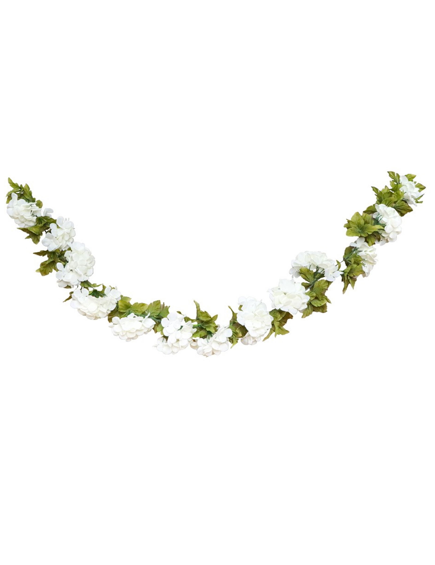 Blumengirlande Hortensie weiß 220 cm