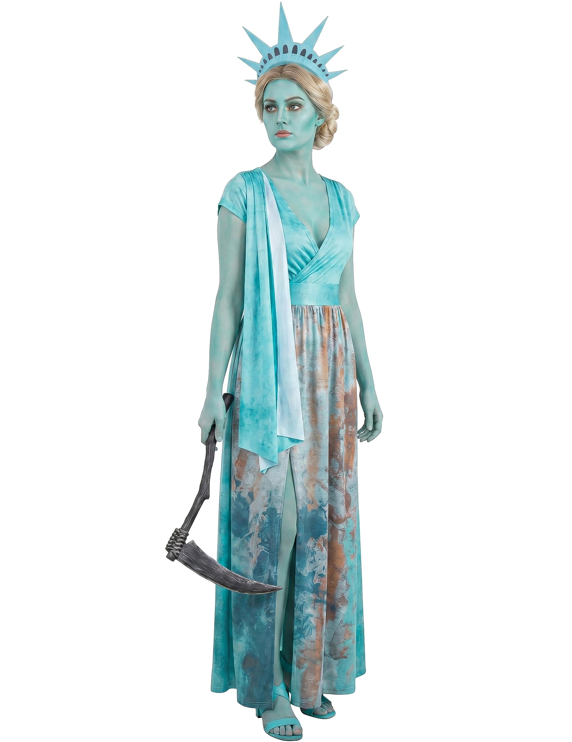 Blutige Freiheitsstatue Damen Kostüm