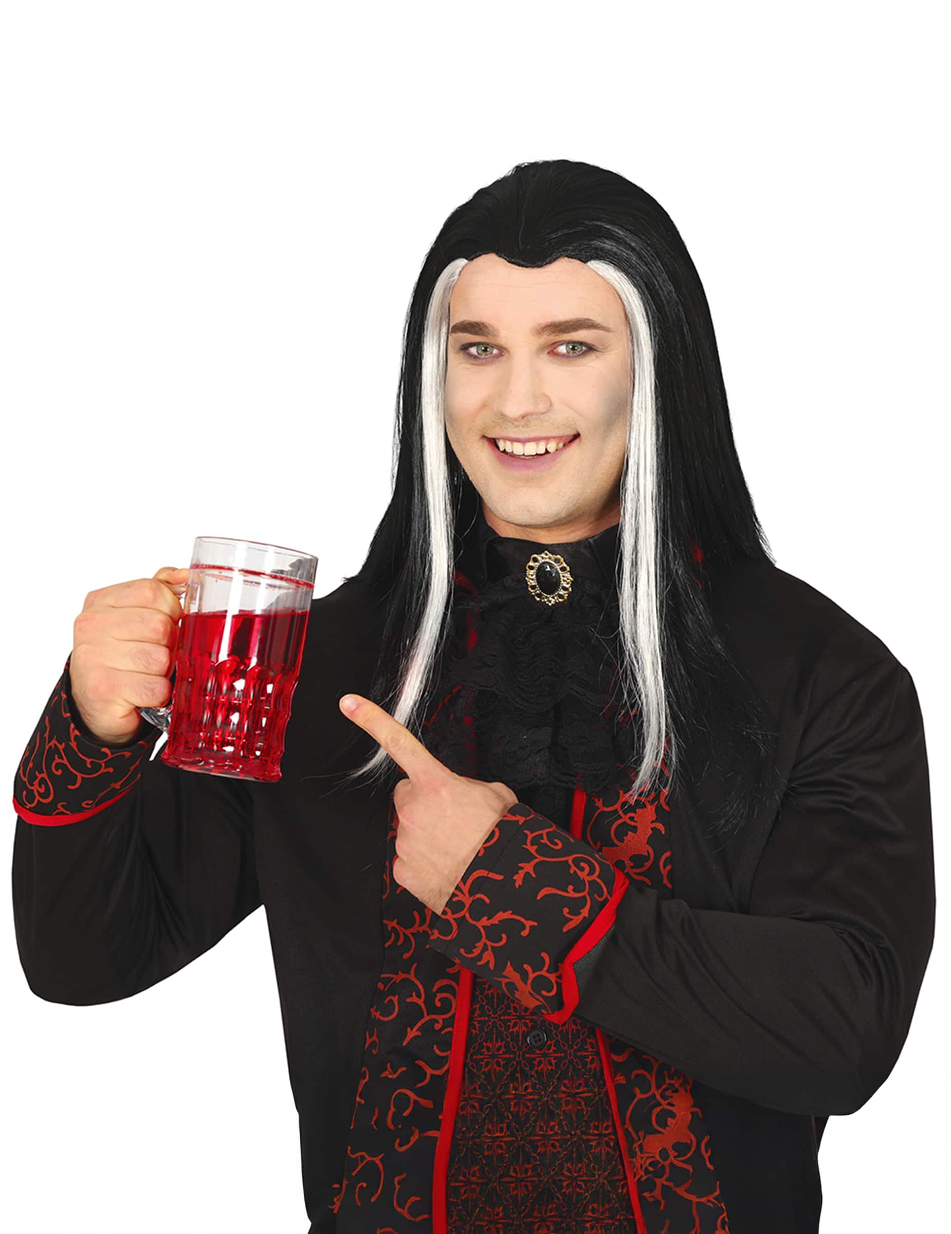 Blutiger Trick Bierkrug 400 ml Halloween