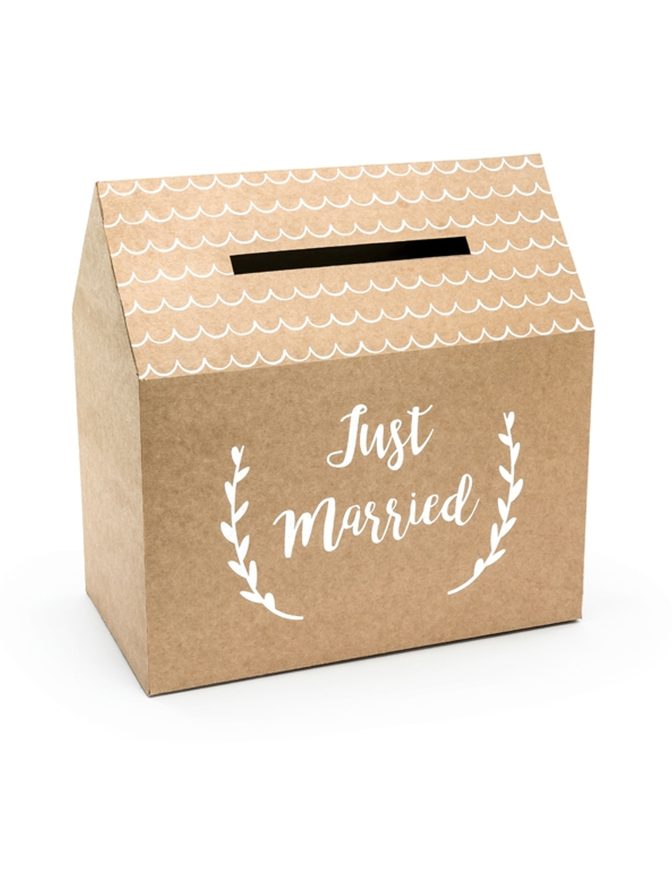 Briefbox Just Married Kraftpapier 30 x 30