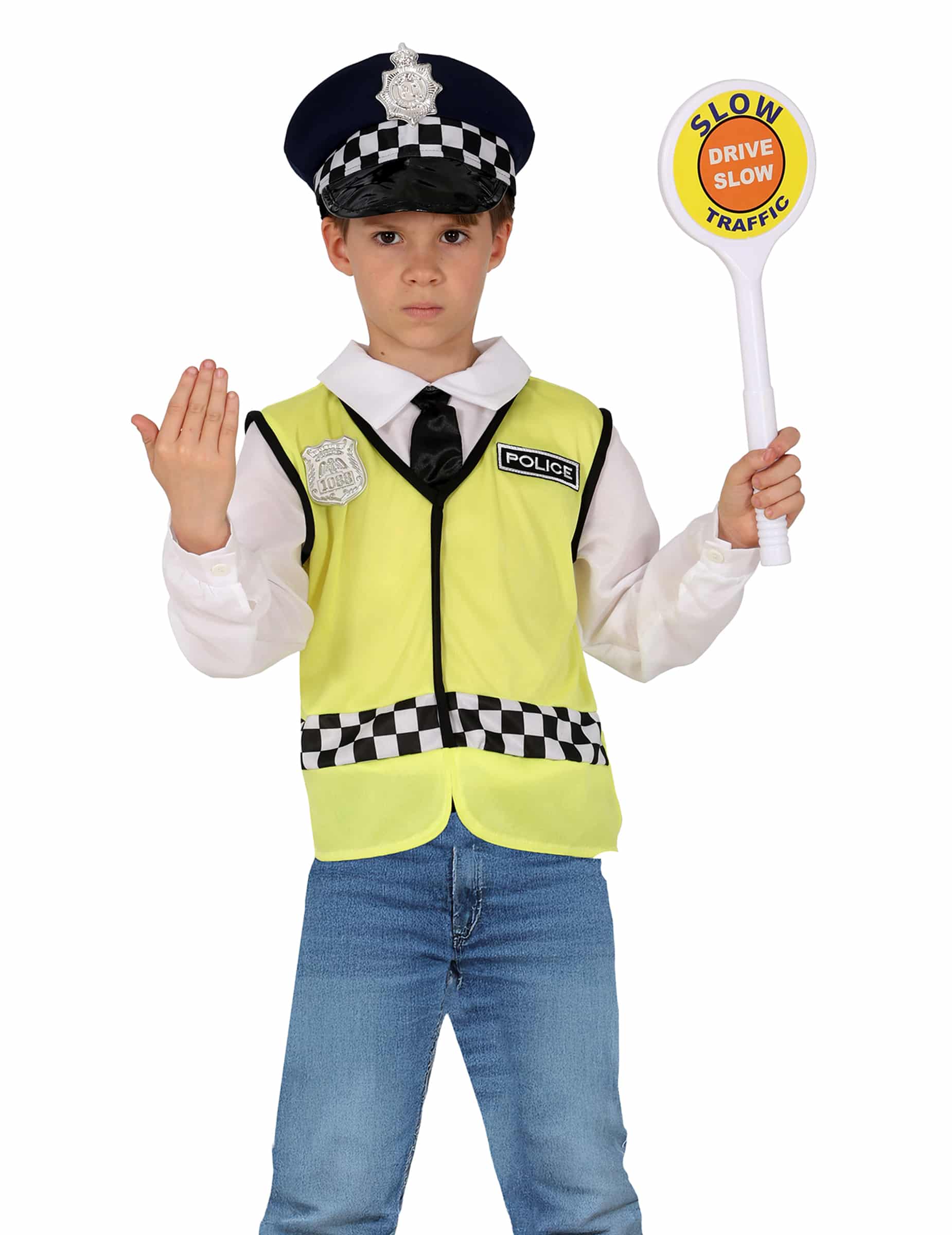 Britisches Polizistin-Set für Kinder