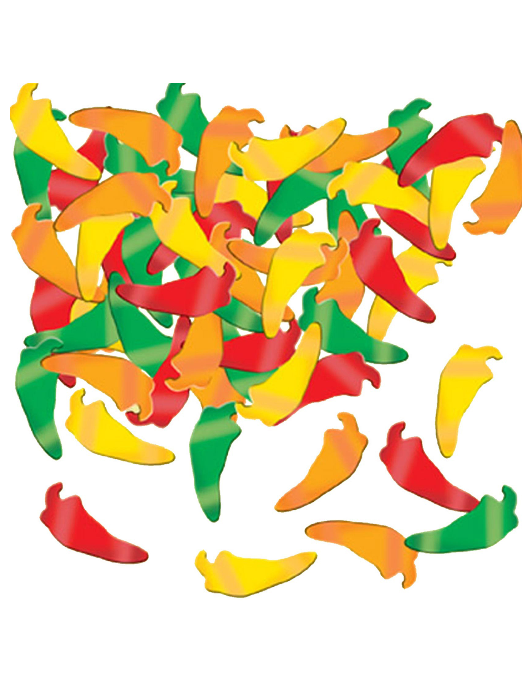 Bunte Chili-Tischkonfetti 34g