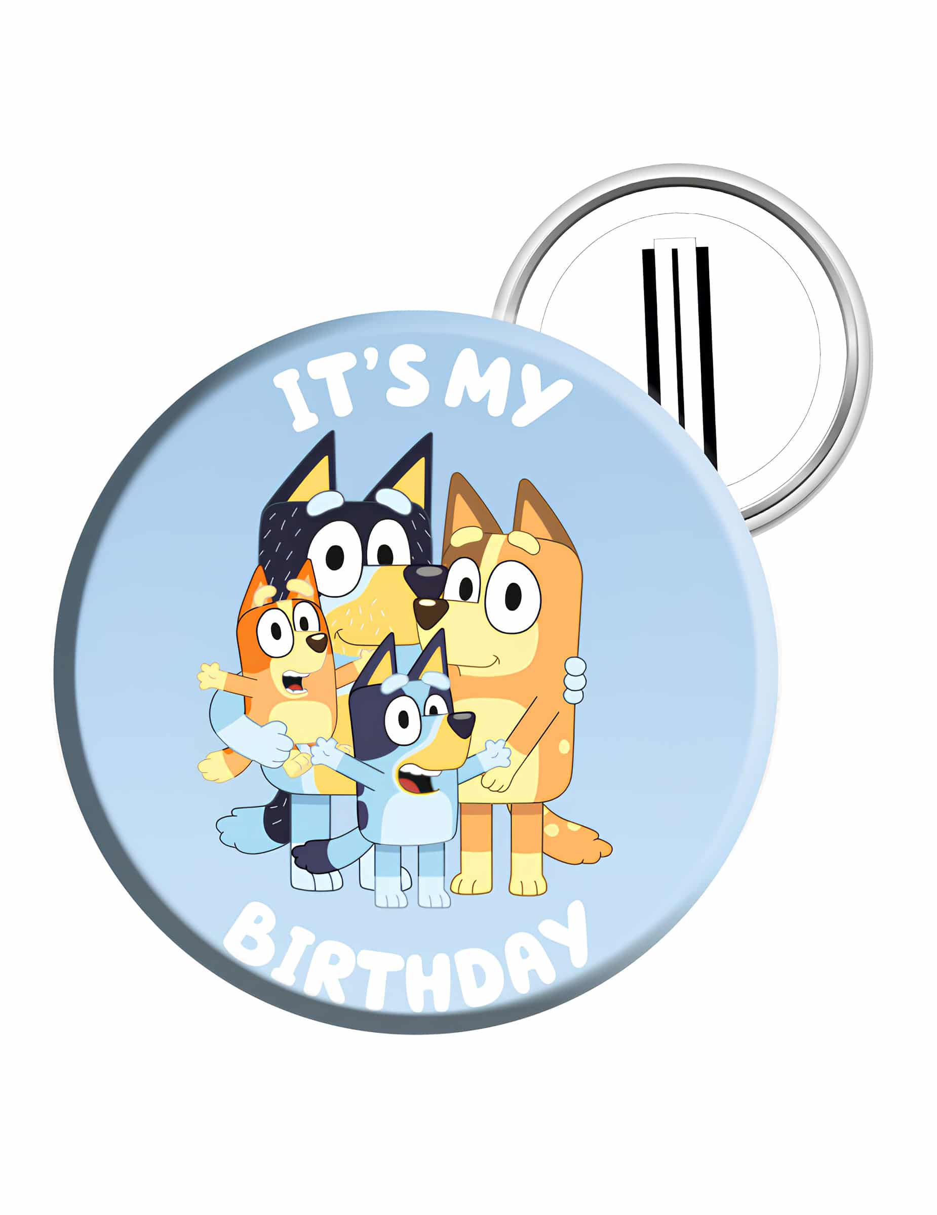 Button Bluey Geburtstag