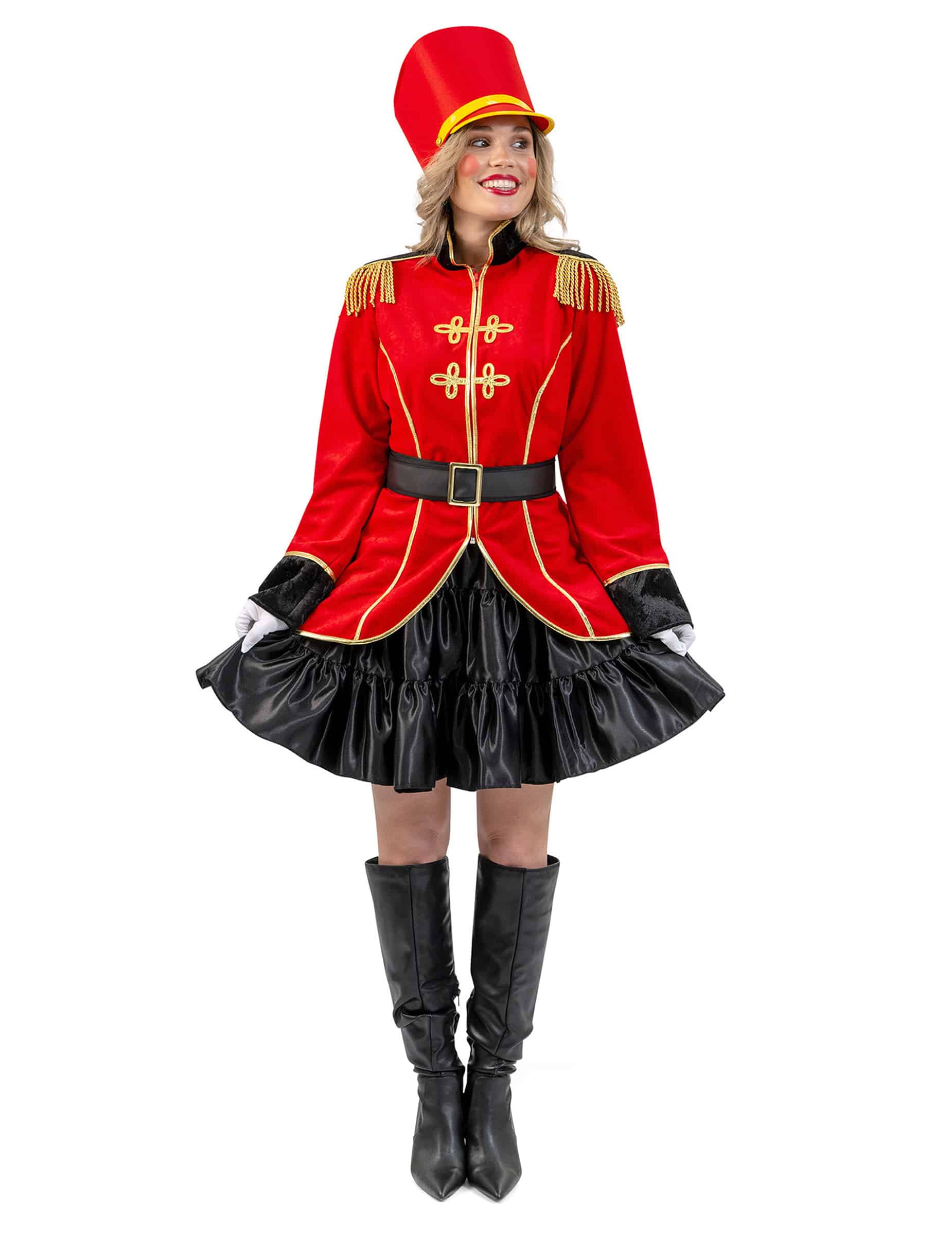 Casse-Noisette Jacke Damen rot-gold-schwarz