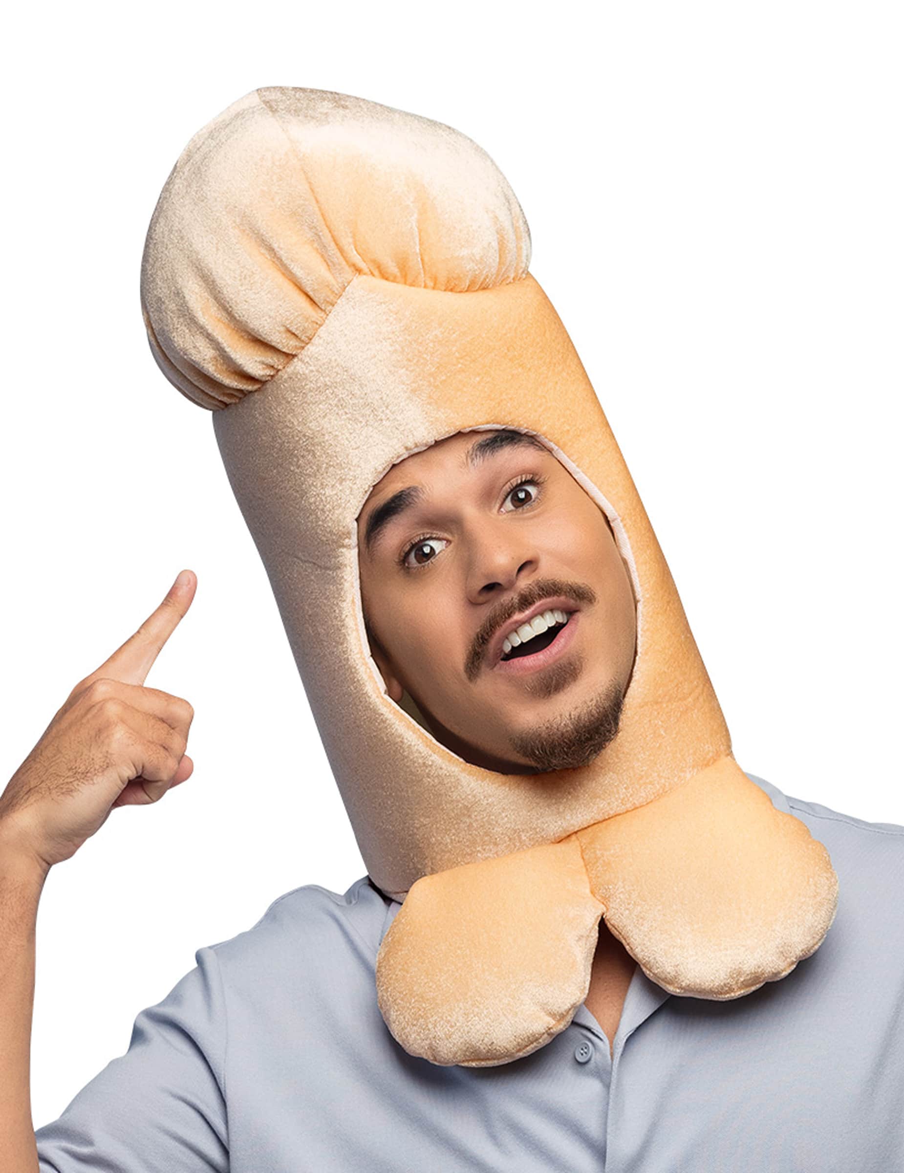 Chapeau Zizi Humor Hut für Erwachsene - Lustiges Kostüm Accessoires für JGA