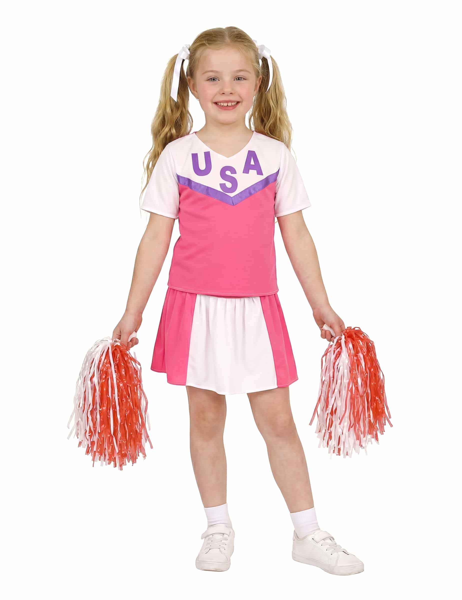 Cheerleader-Mädchenkostüm