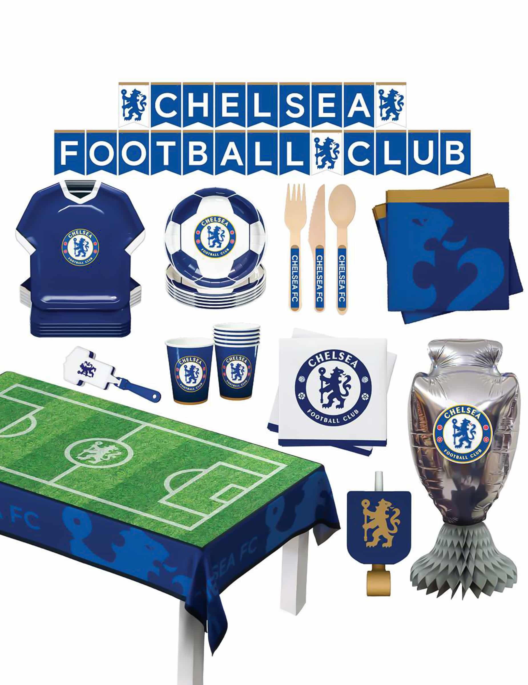 Chelsea FC Geburtstags-Set 75-teilig