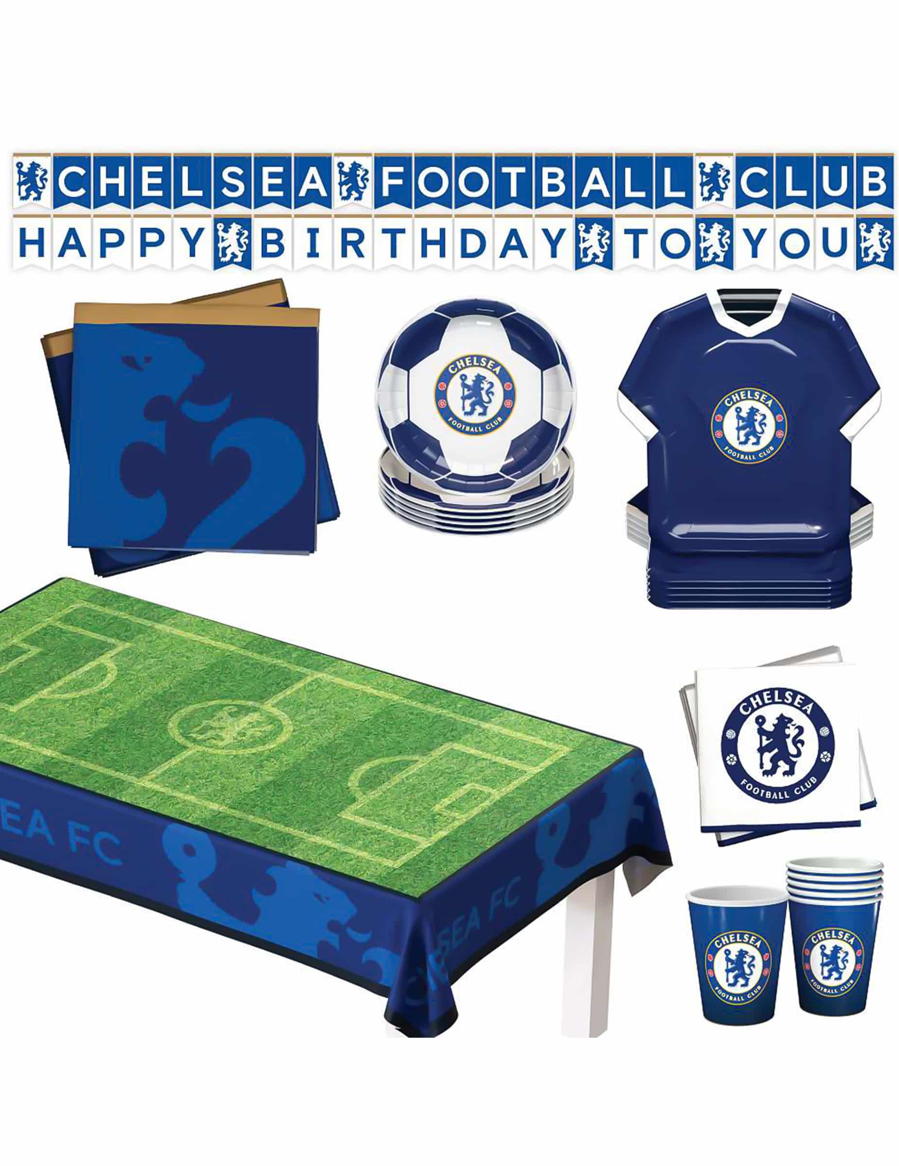 Chelsea Football Club Geburtstagsset 44-teilig