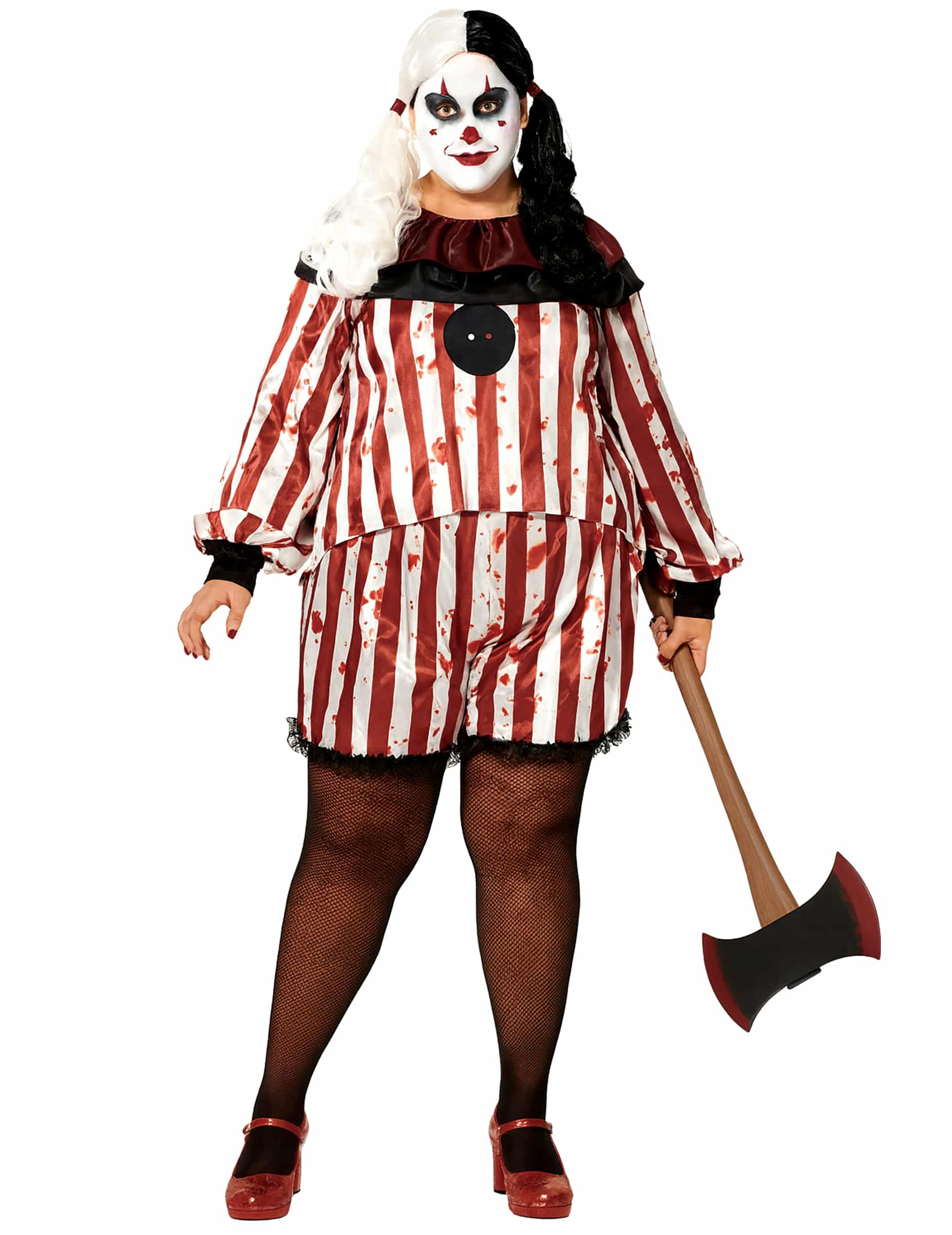 Clown Kostüm für Damen plus size