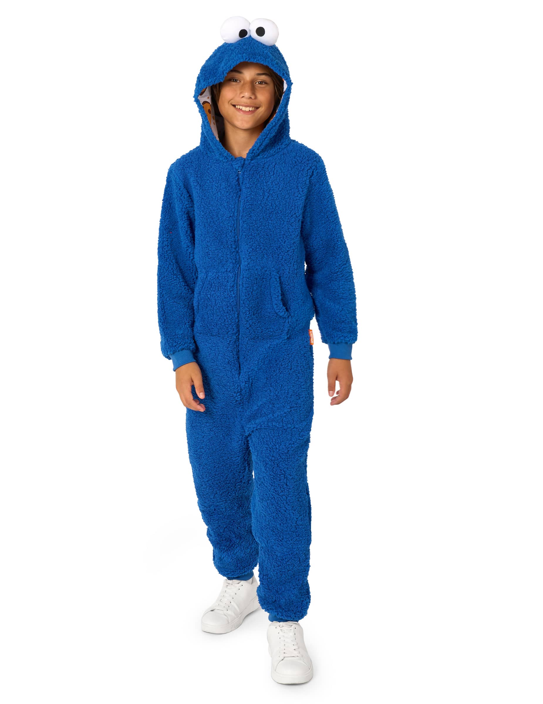 Cookie Monster Sesamstraße Overall für Kinder blau