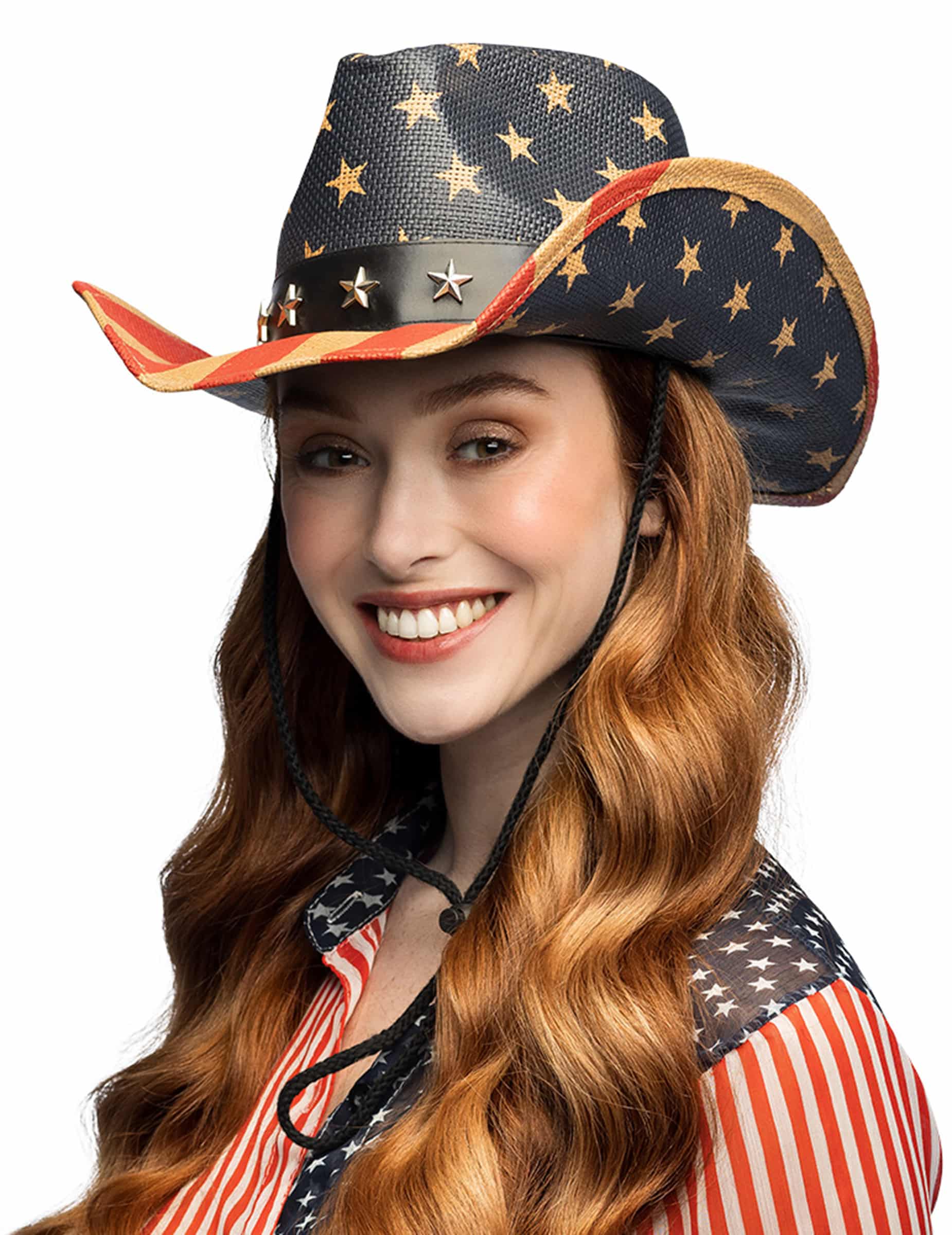 Cowboyhut USA für Erwachsene