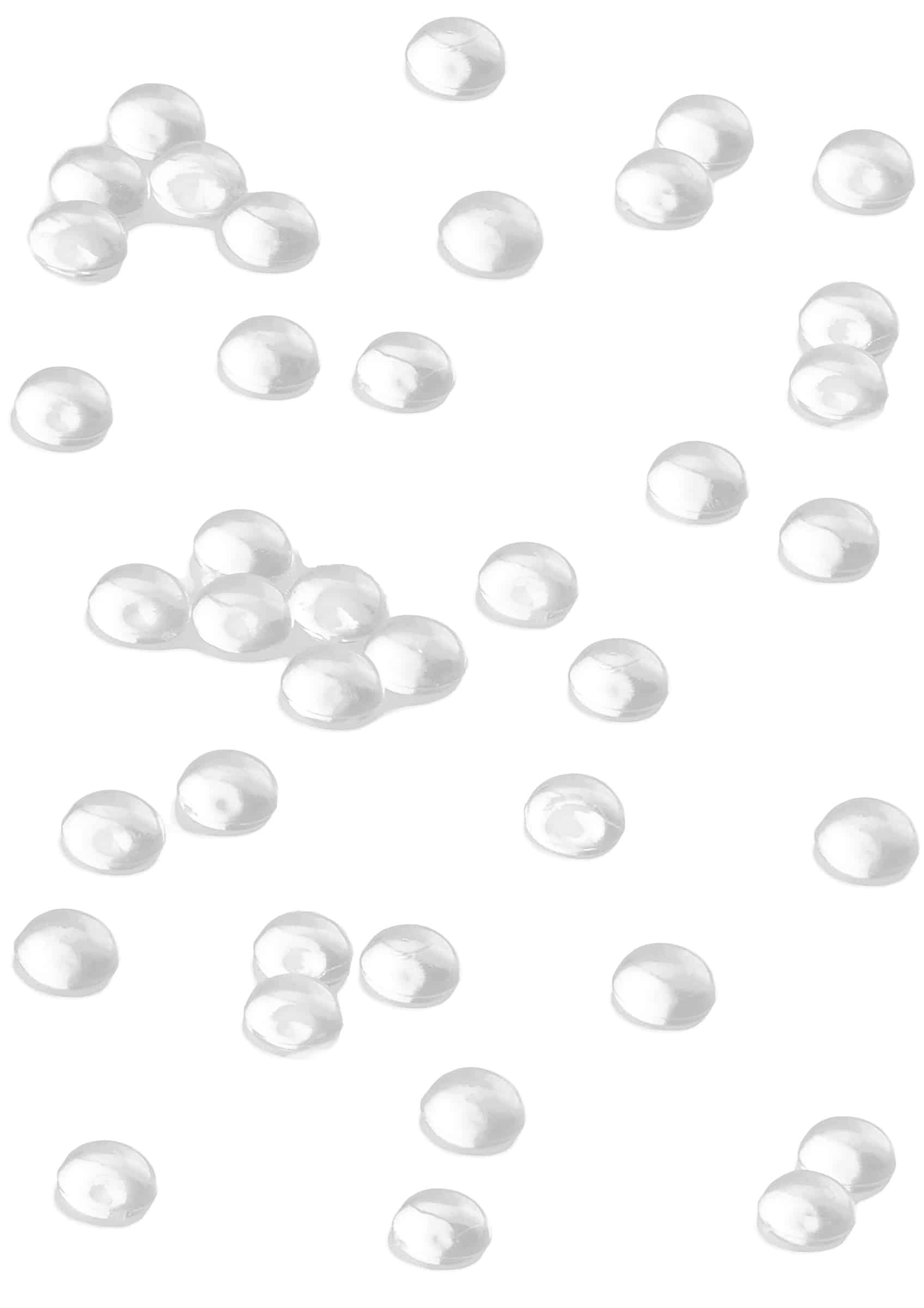Deko Tautropfen Transparent Perlen-Pot 120 g