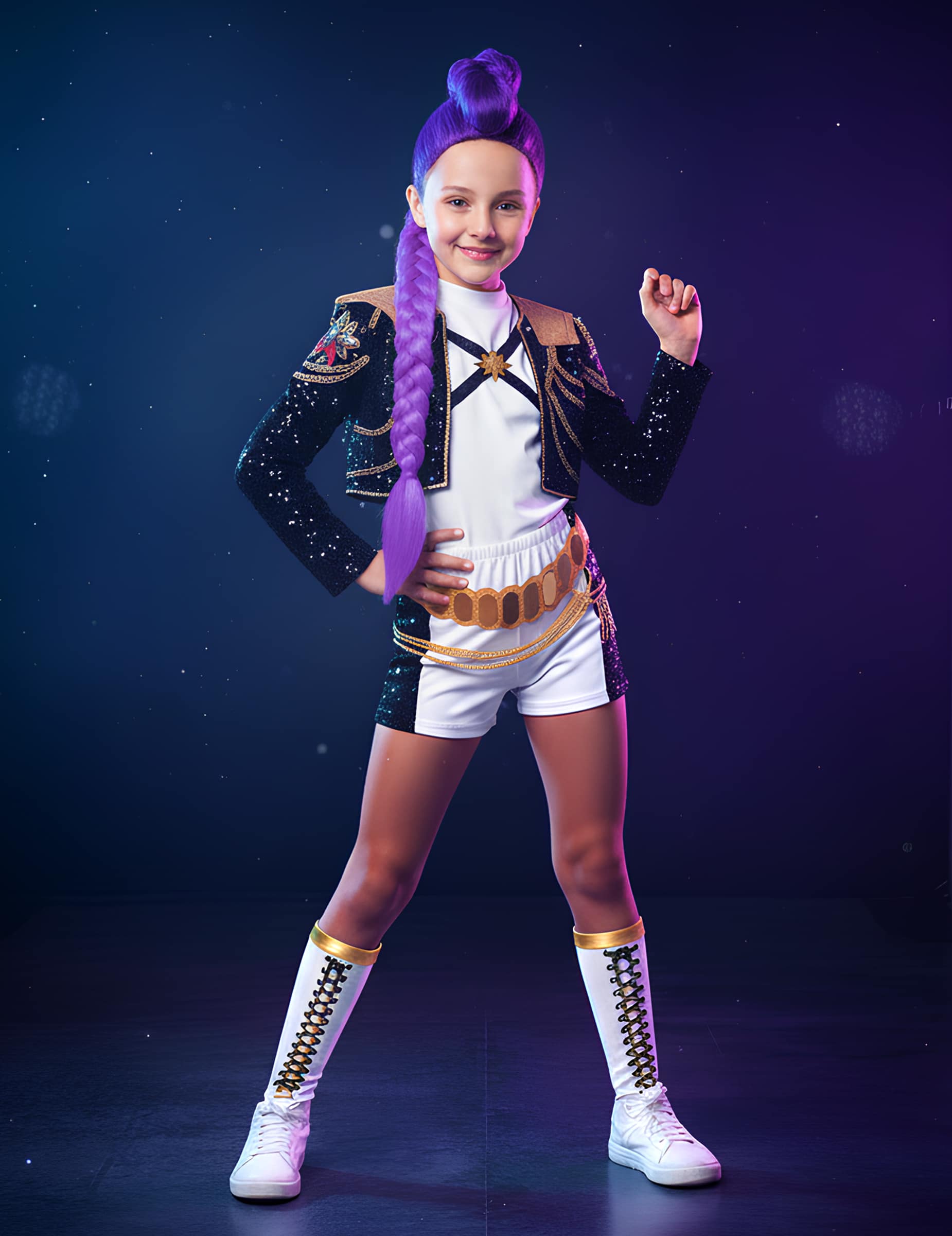 Deluxe Rumi Gold Kpop Demon Hunters Mädchen