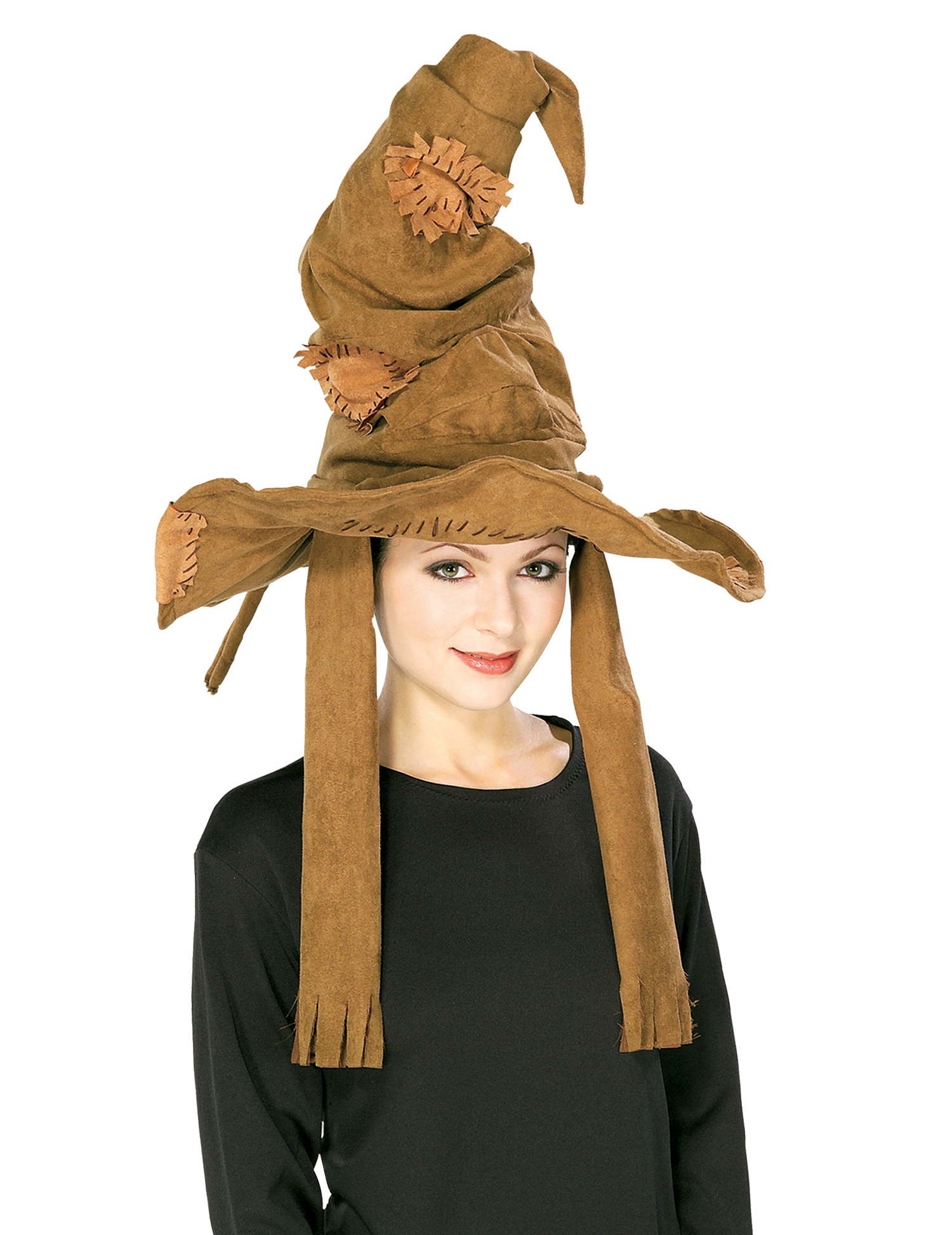 Der sprechende Hut von Harry Potter für Erwachsene braun