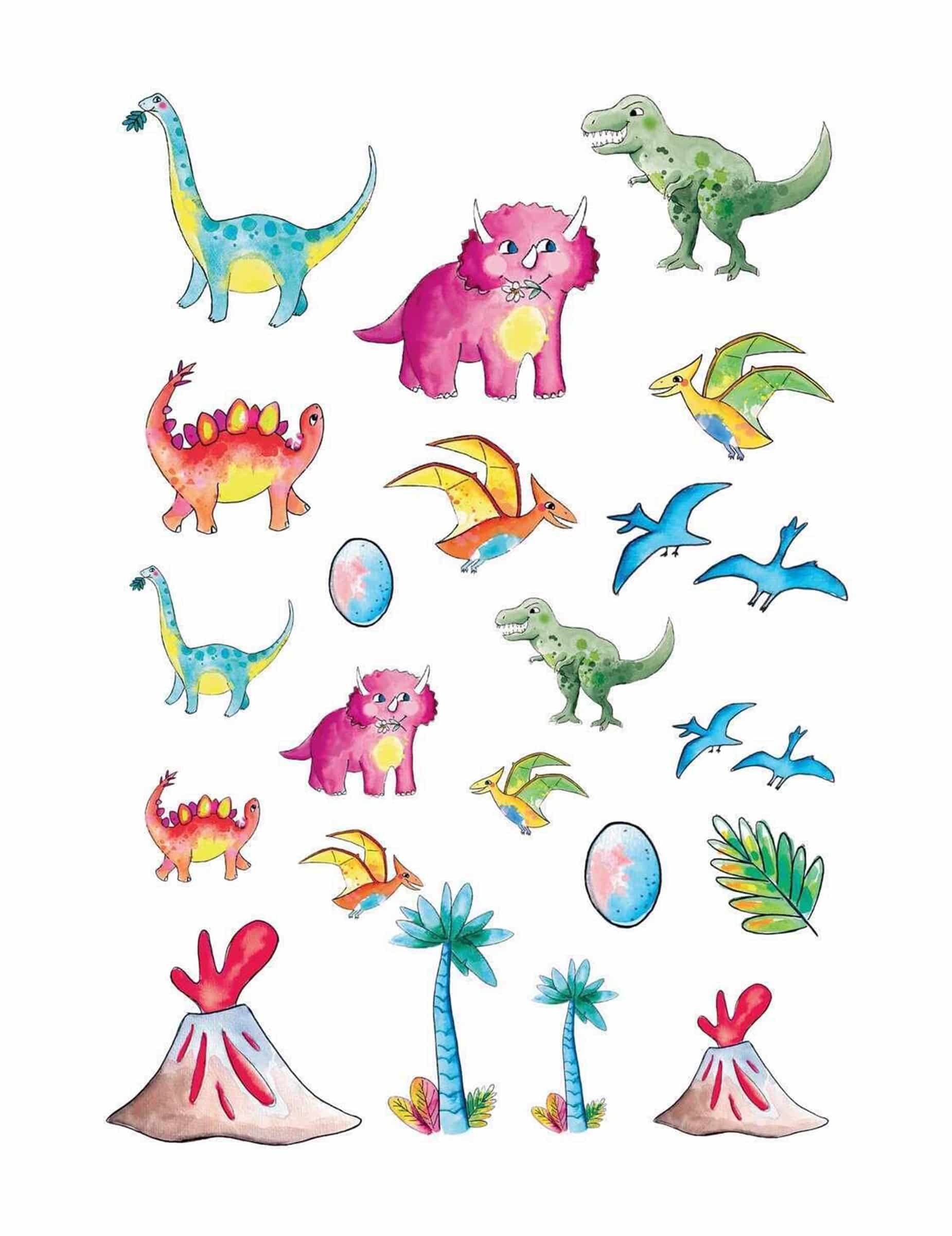 Dinosaurier-Tattoos